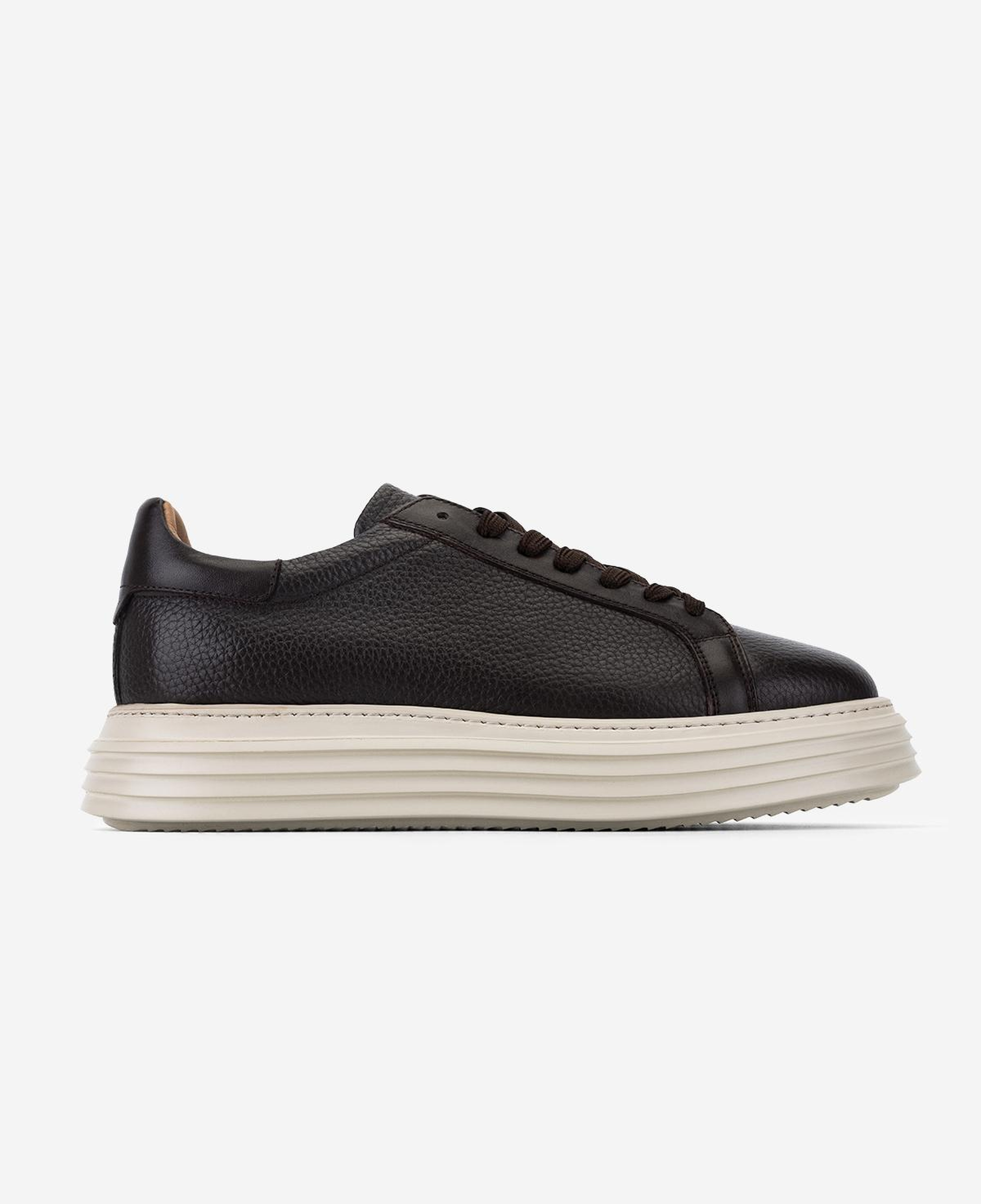 Valmenti Erkek Hakiki Deri Kahverengi Sneakers & Spor Ayakkabı