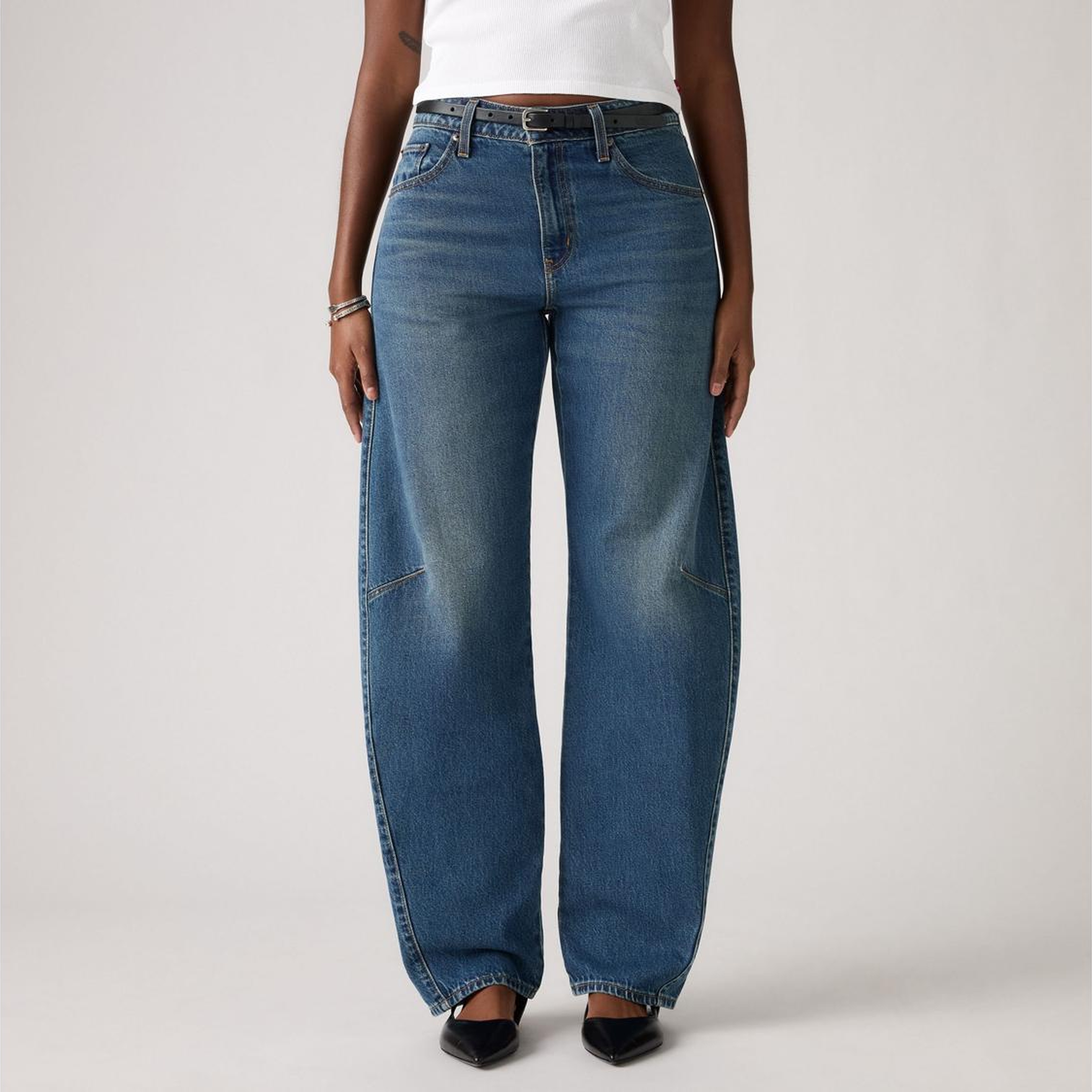 Baggy Dad Barrel Kadın Jean Pantolon - Most Wanted