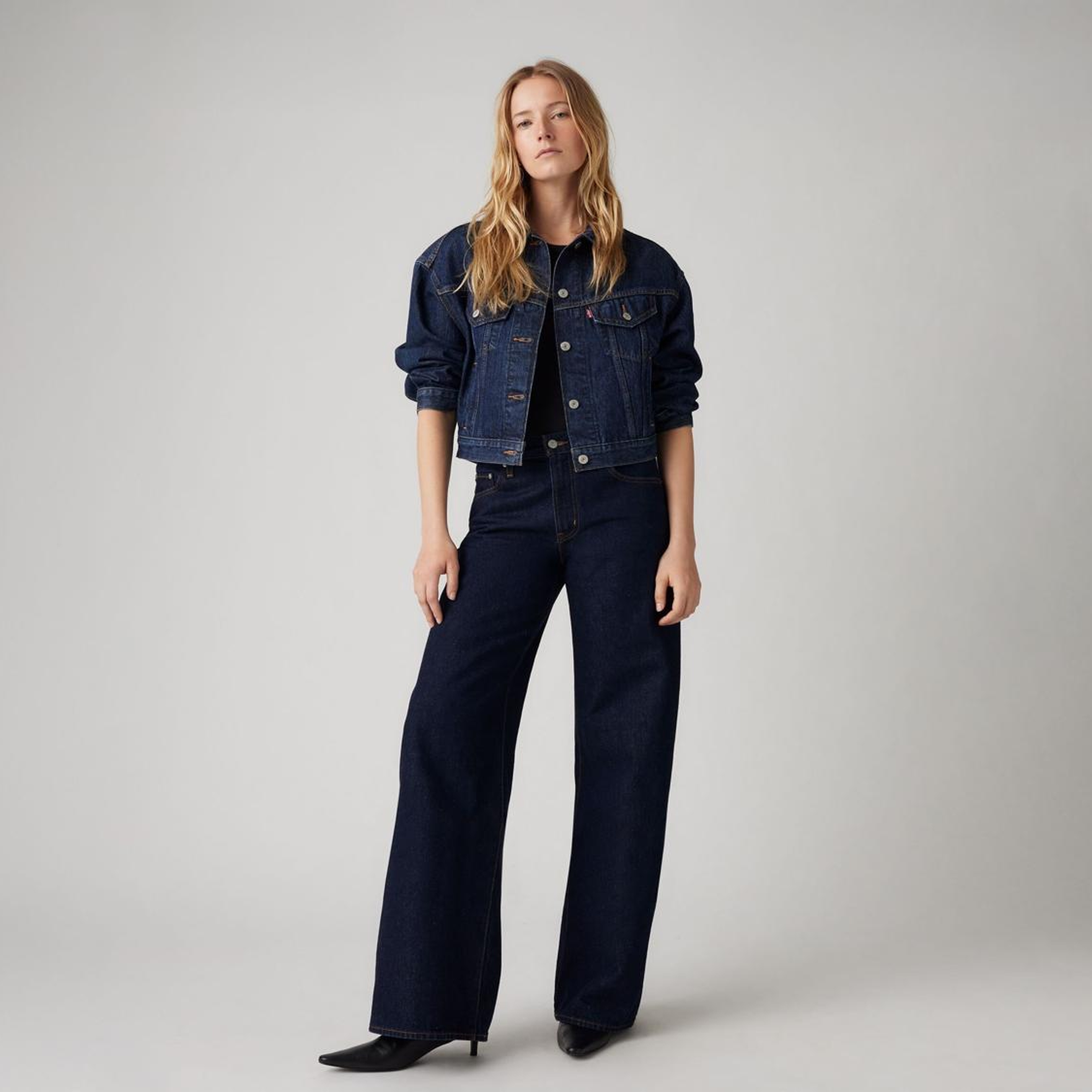 XL Straight Kadın Jean Pantolon