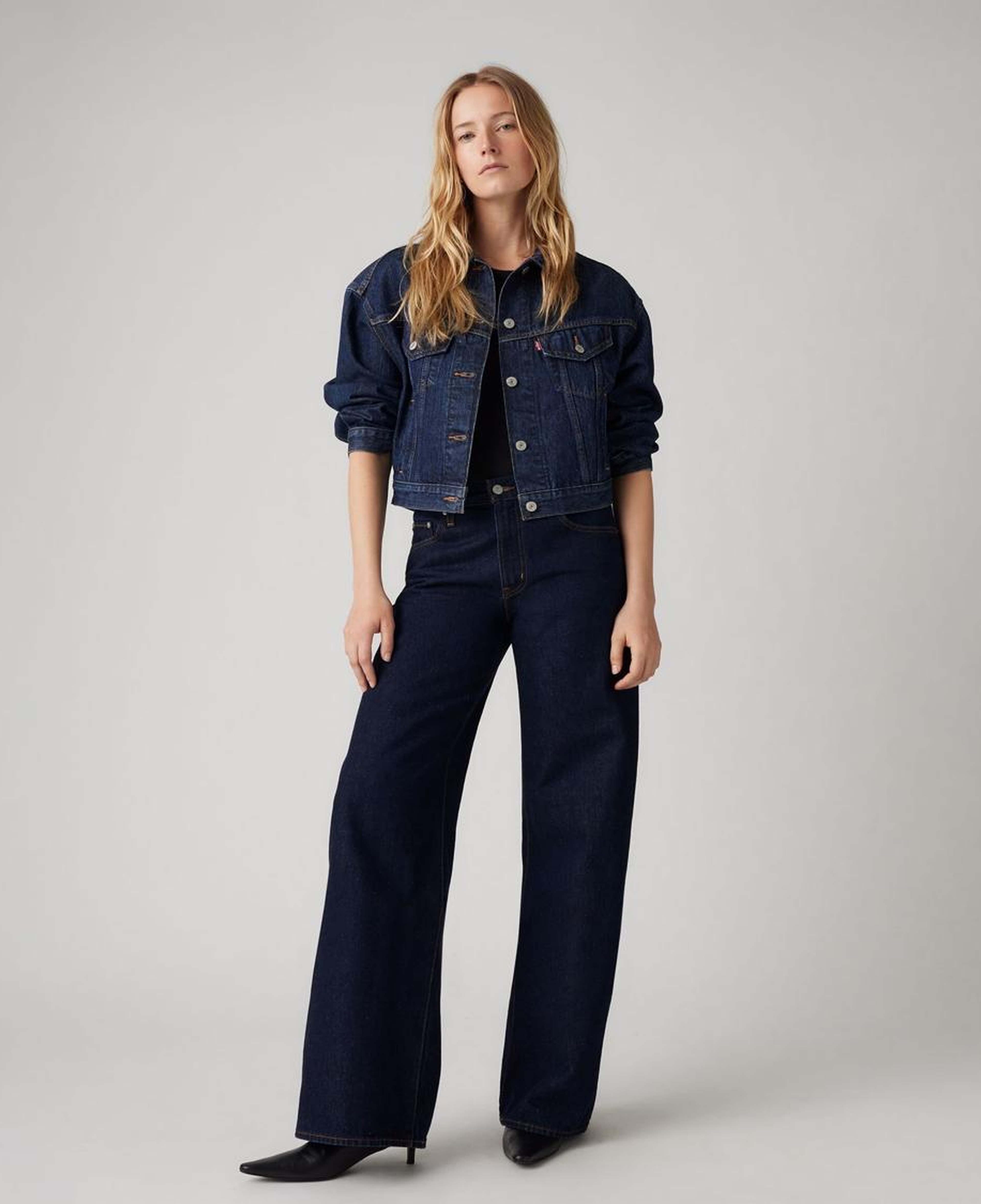 XL Straight Kadın Jean Pantolon