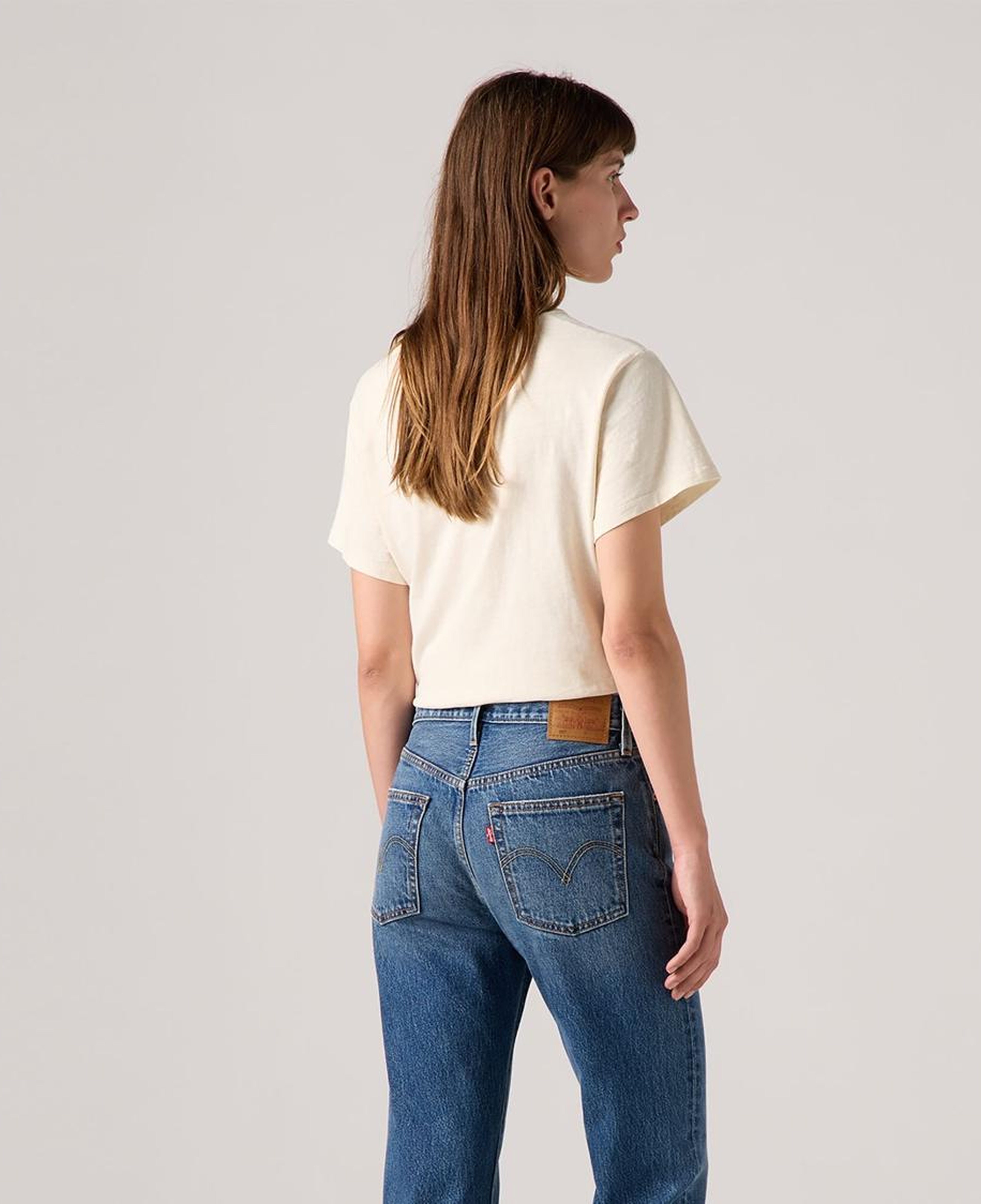 501® Crop Selvedge Kadın Jean Pantolon - After Four Selvedge