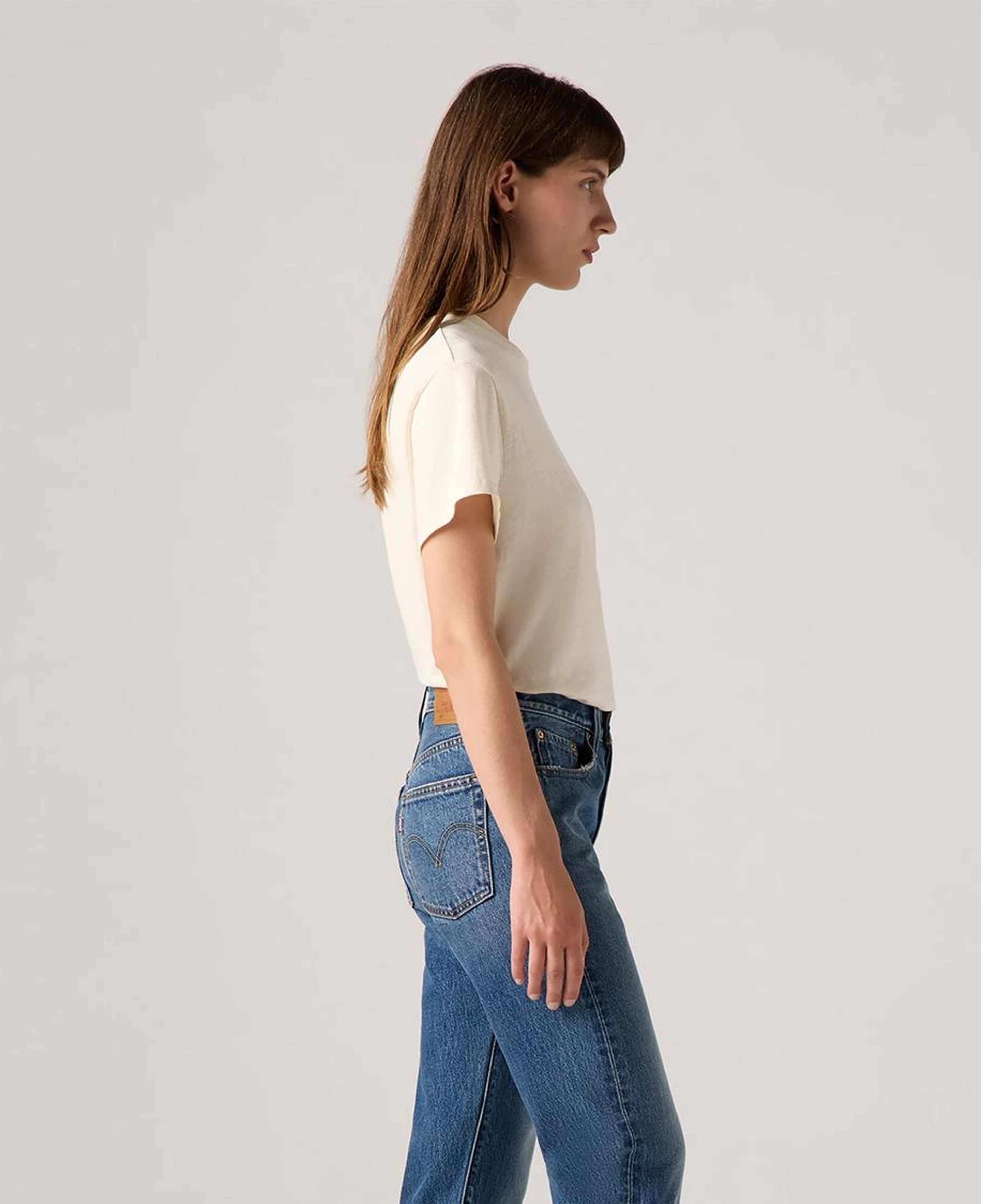 501® Crop Selvedge Kadın Jean Pantolon - After Four Selvedge