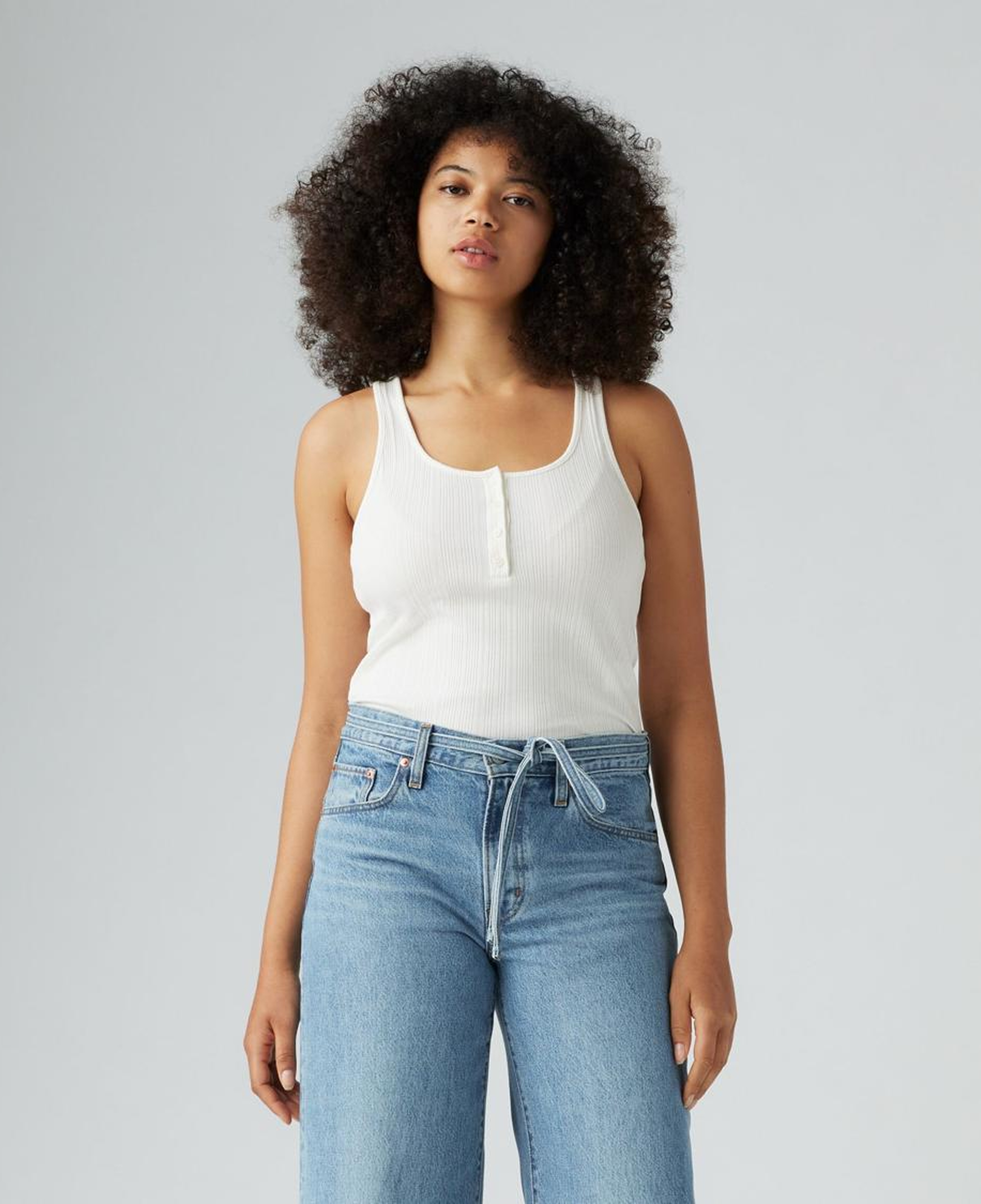 Vacationer Ribbed Tank Top