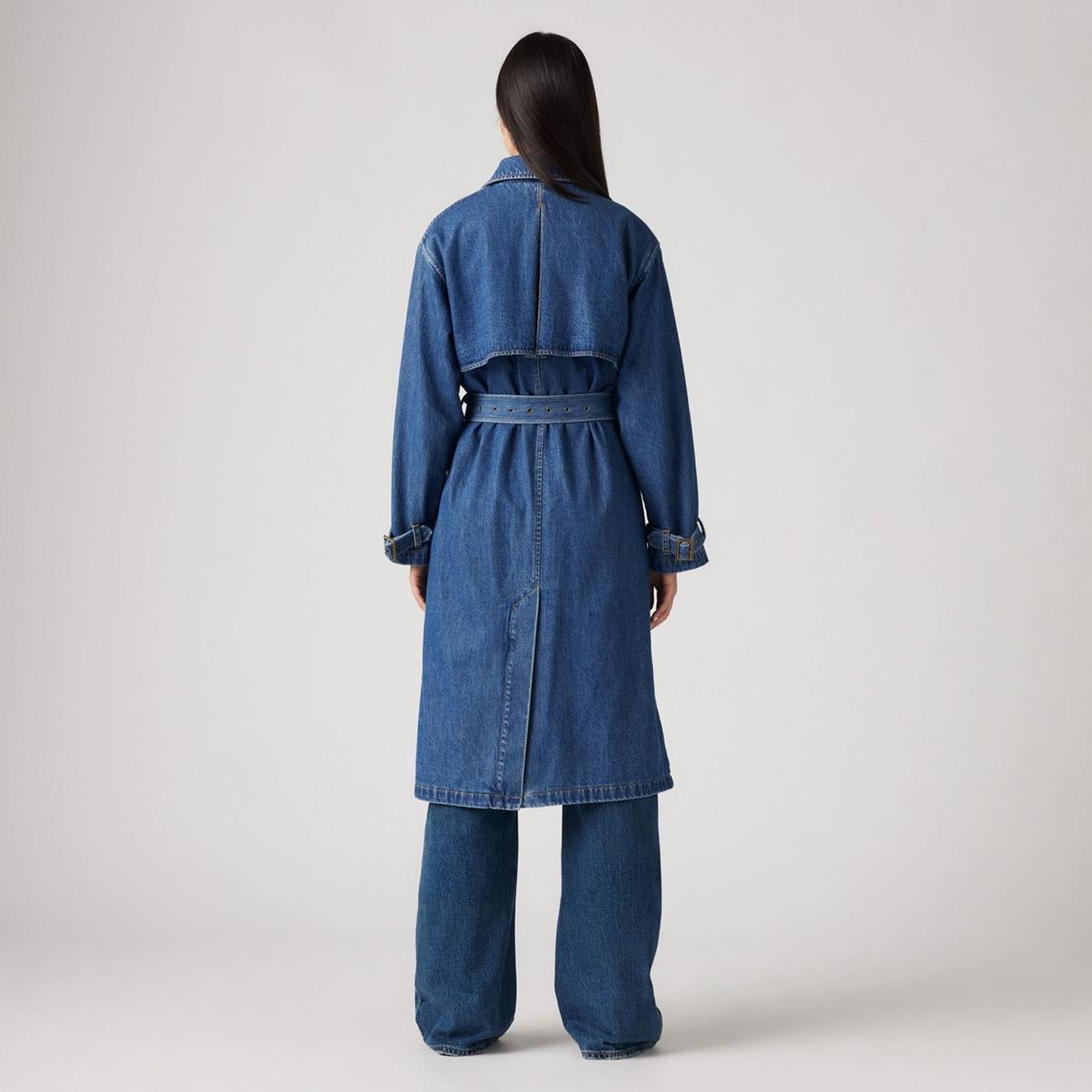 Spade Denim Trençkot