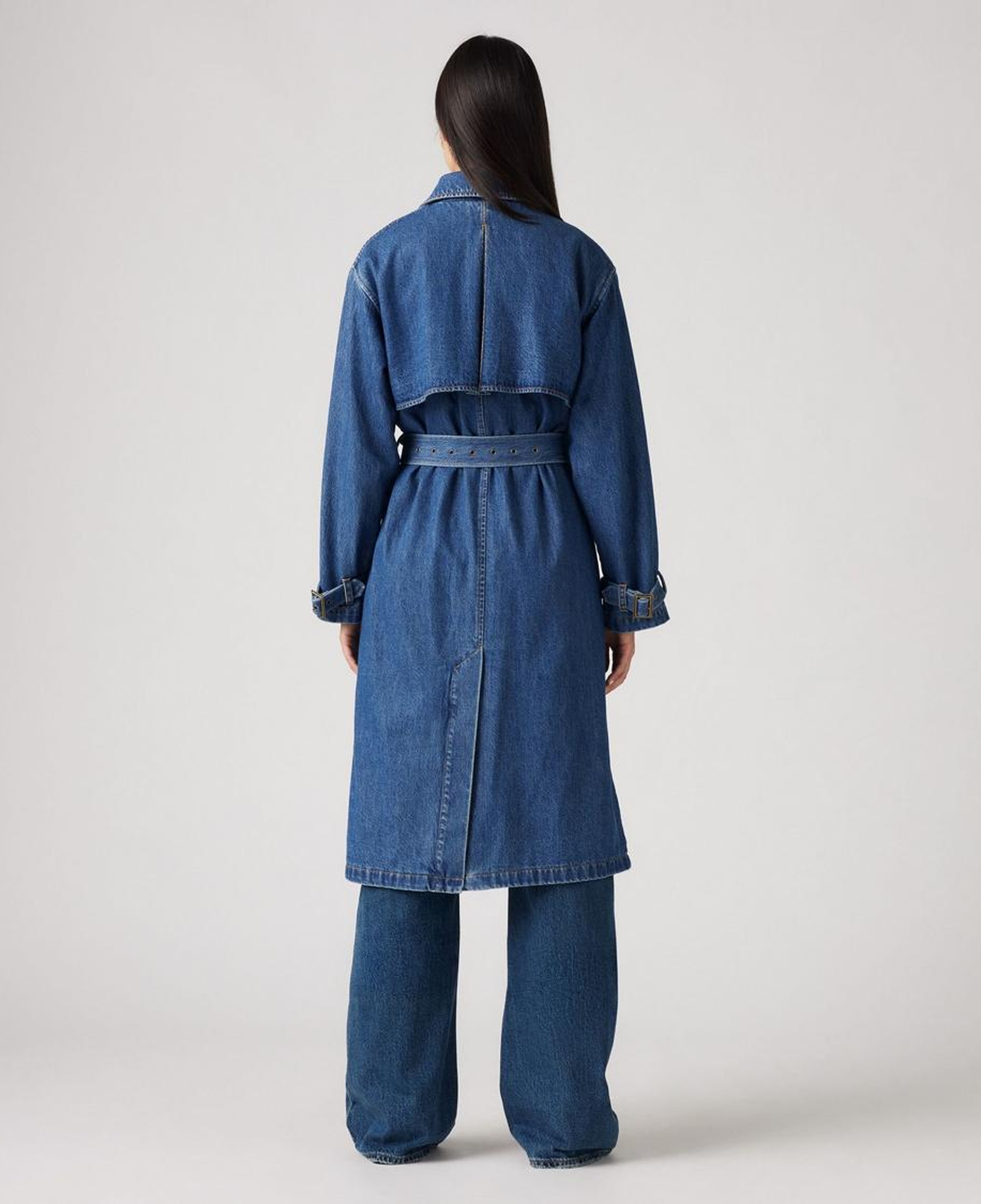 Spade Denim Trençkot