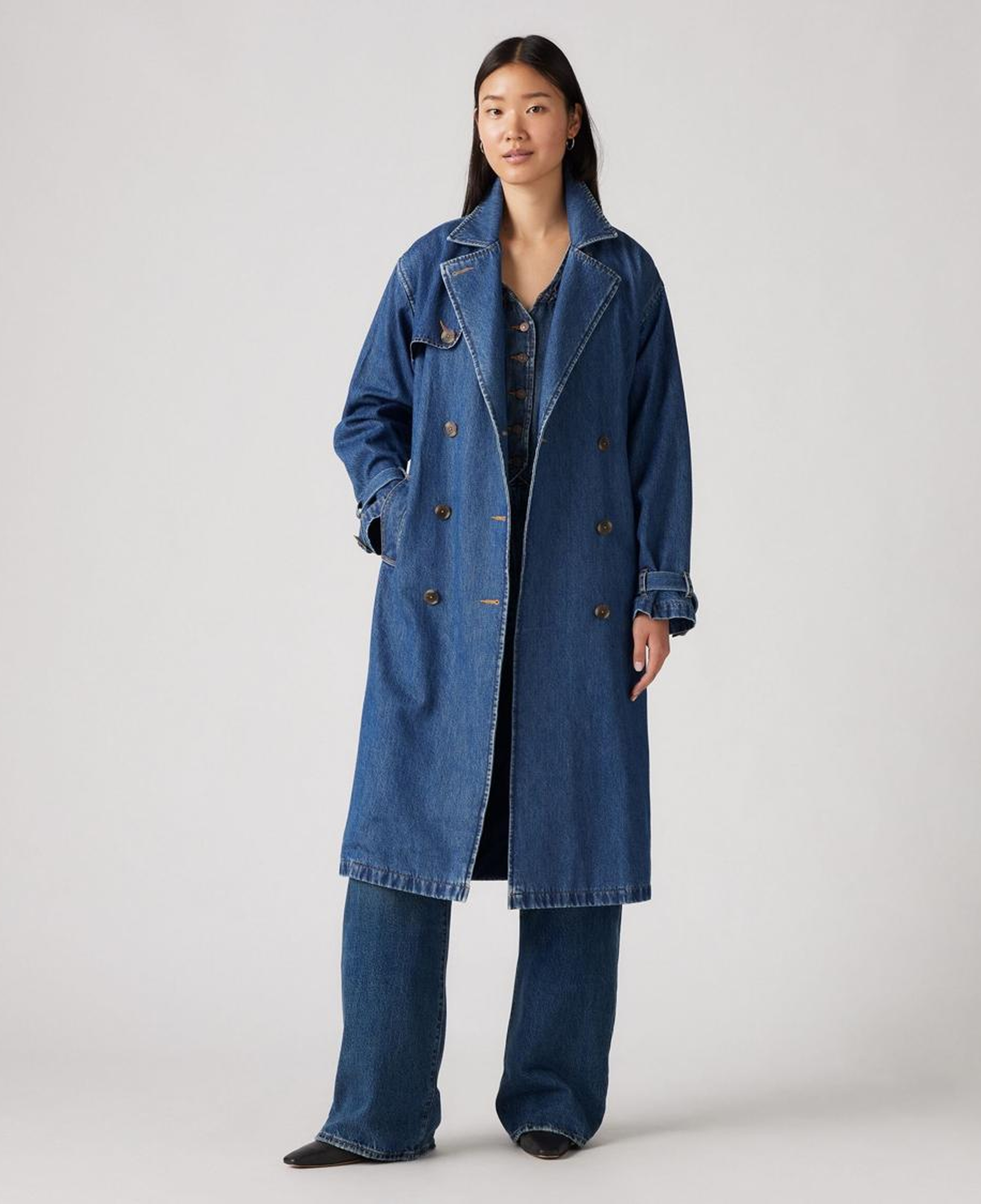 Spade Denim Trençkot
