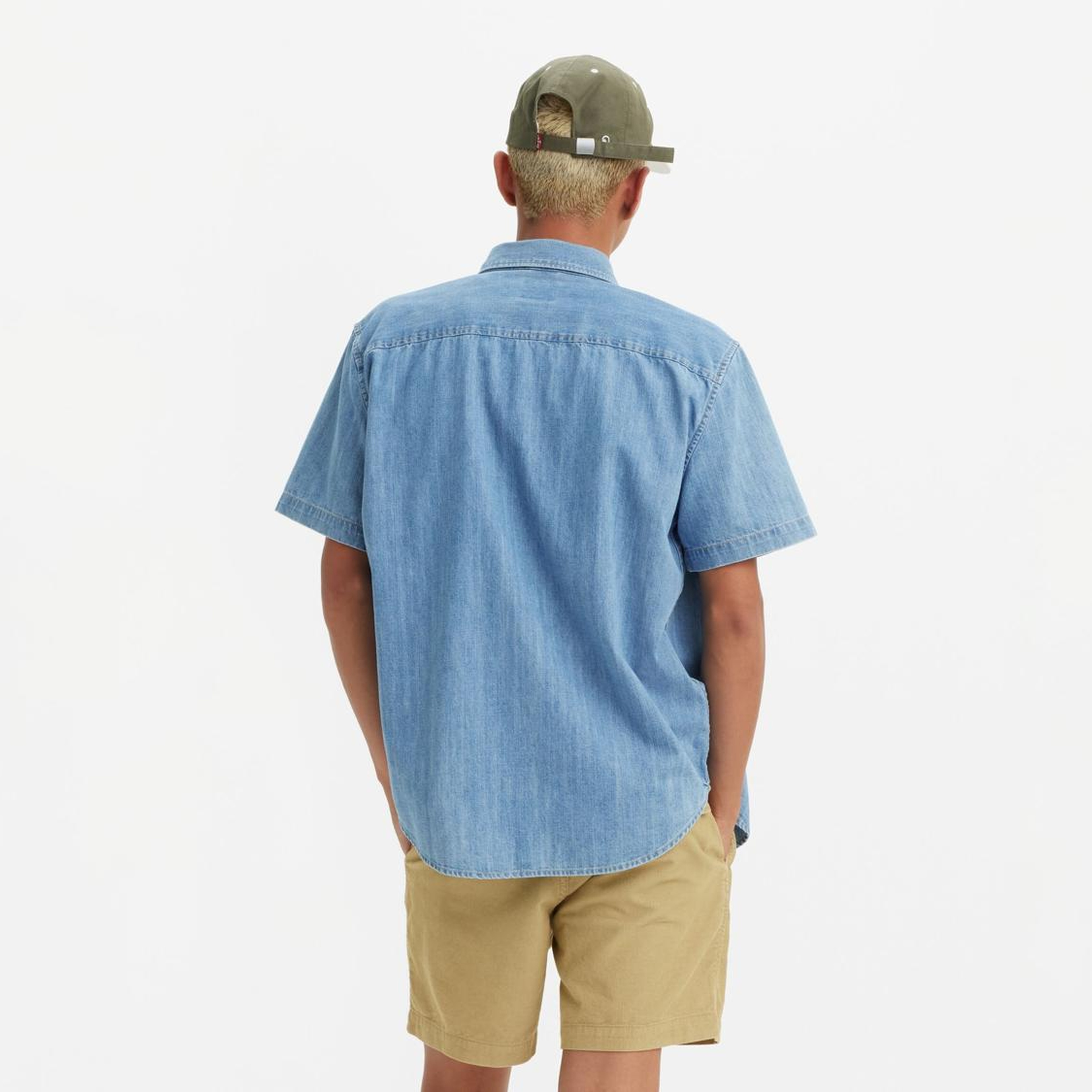 Short Sleeve Authentic Button Down Gömlek
