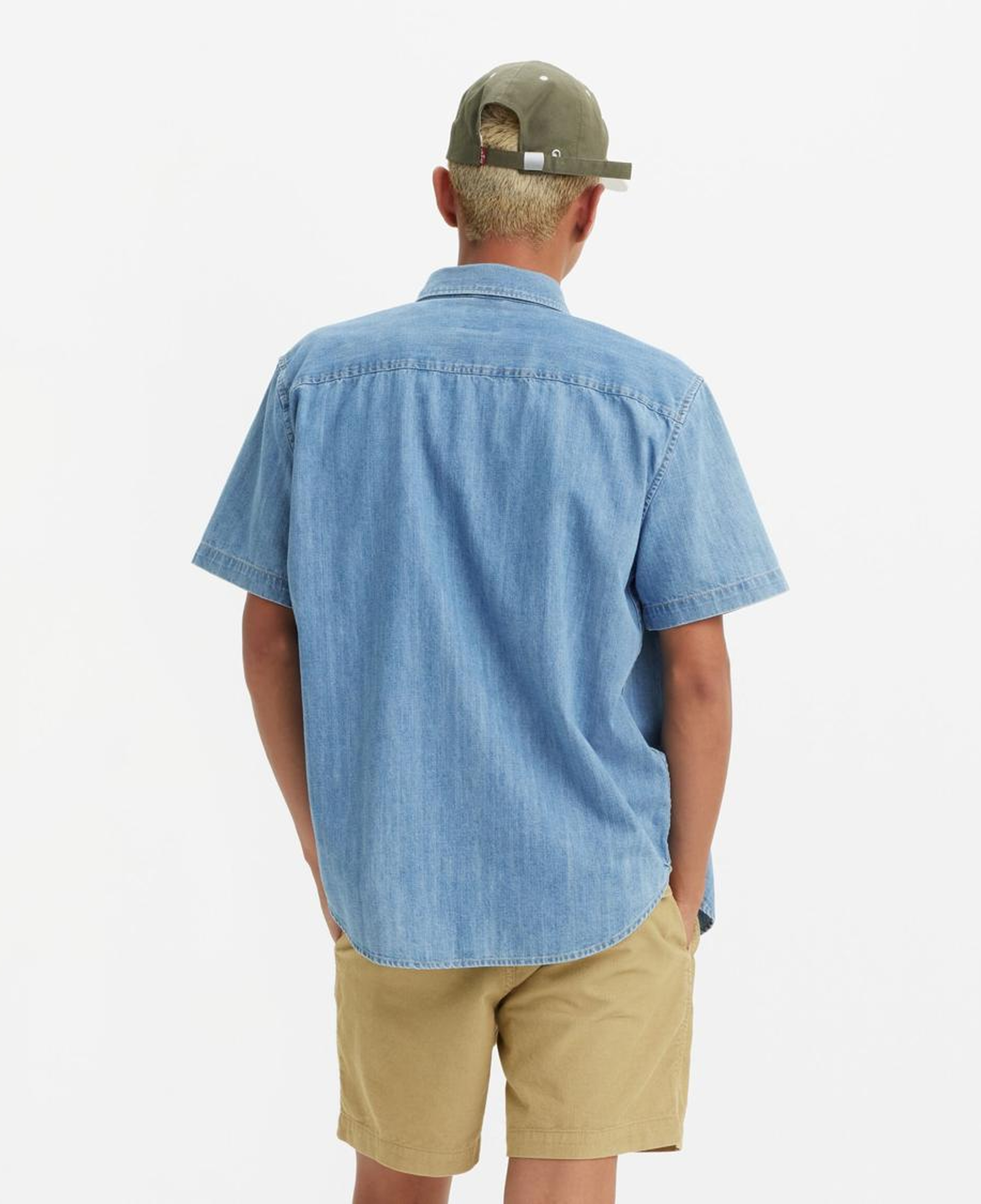 Short Sleeve Authentic Button Down Gömlek