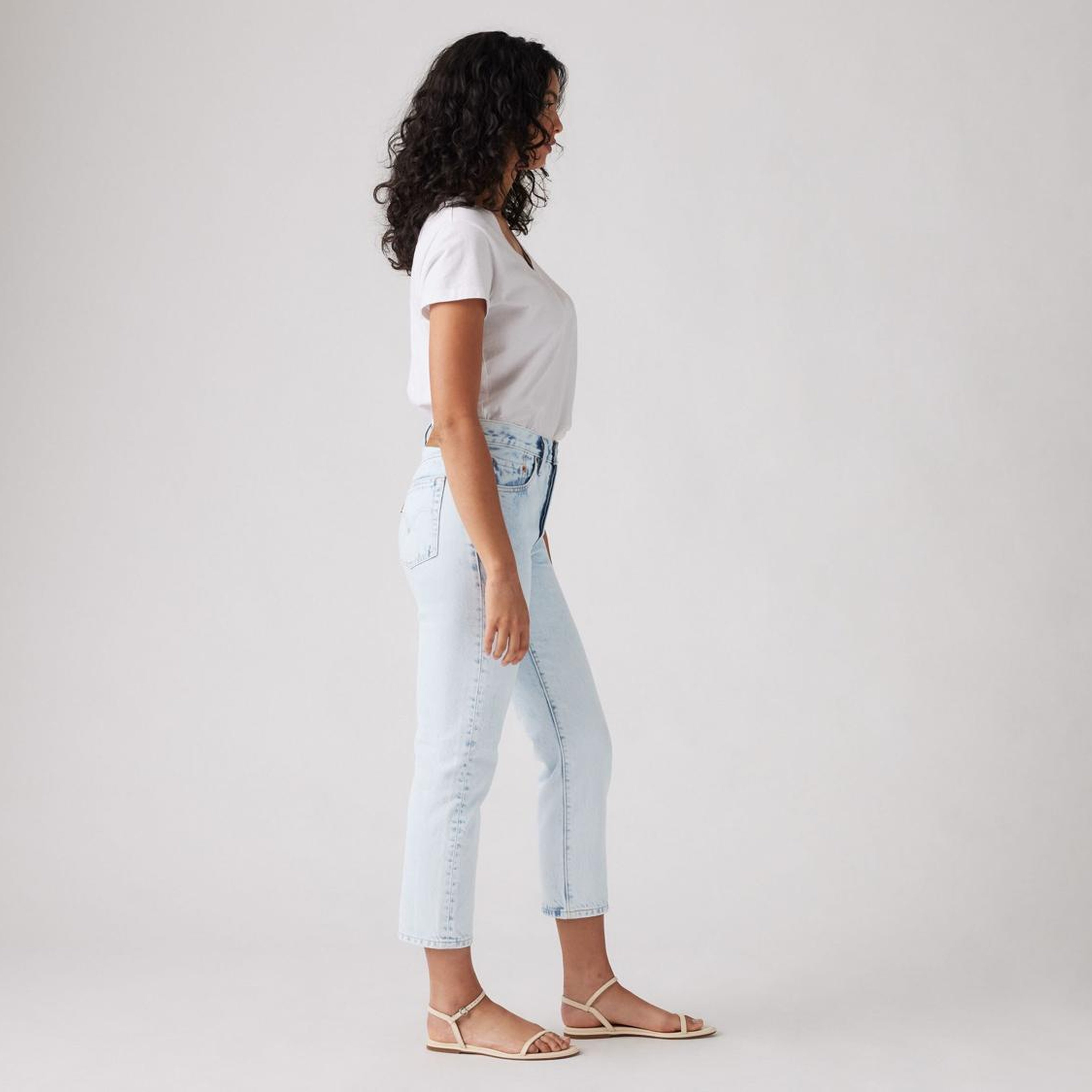 501® Crop Kadın Jean Pantolon - Healing Waters