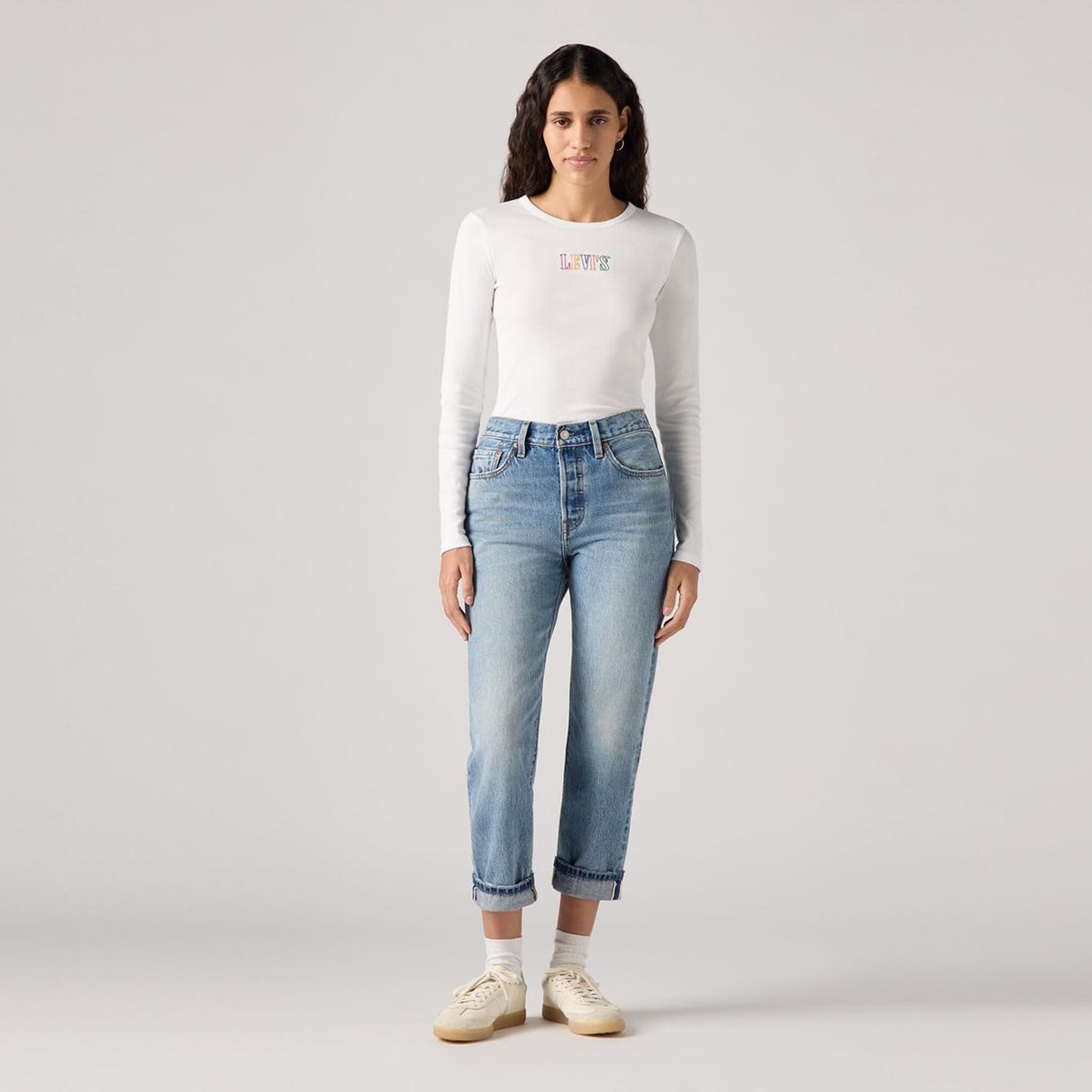 501® Crop Kadın Jean Pantolon - Blazer Selvedge