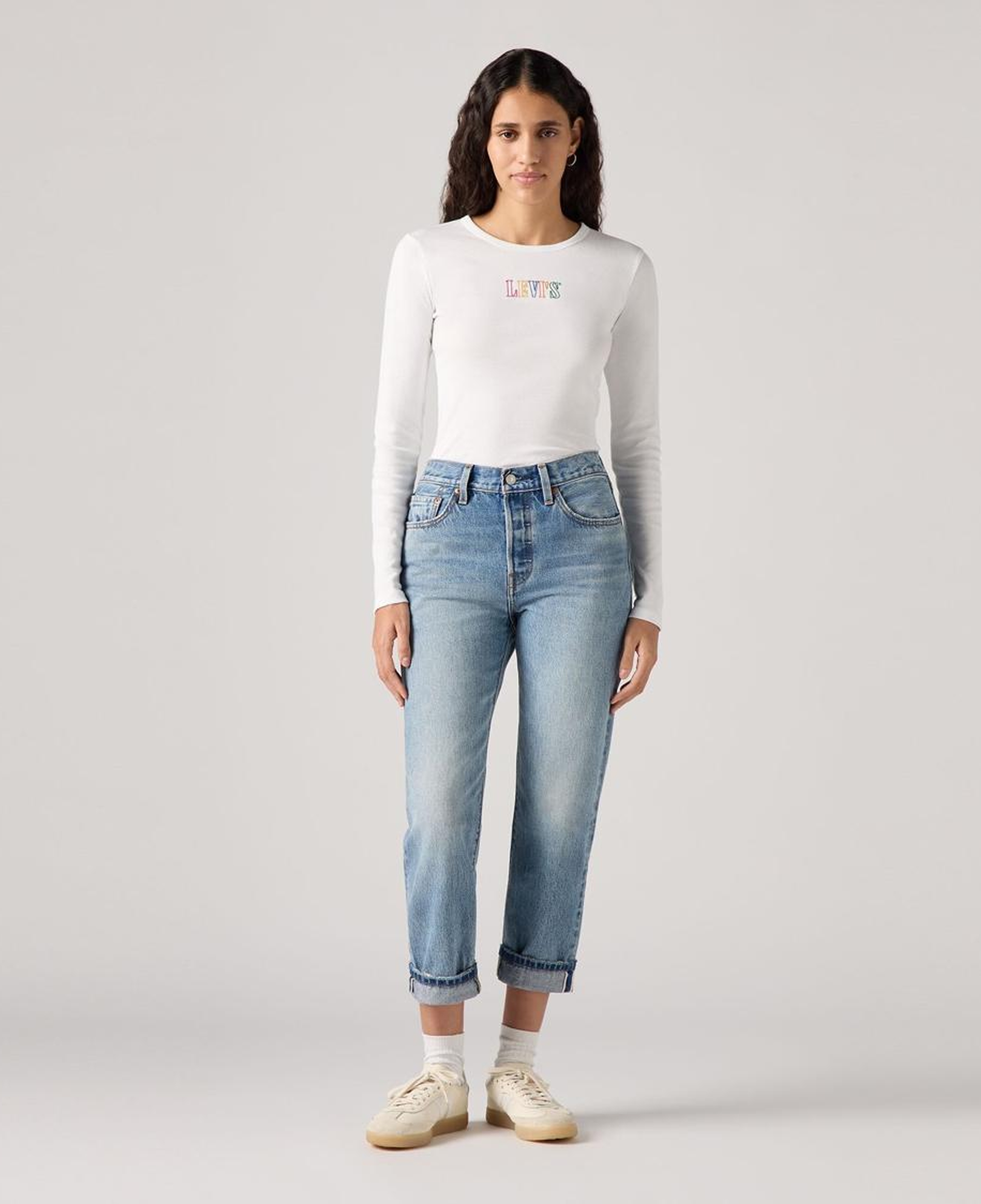 501® Crop Kadın Jean Pantolon - Blazer Selvedge