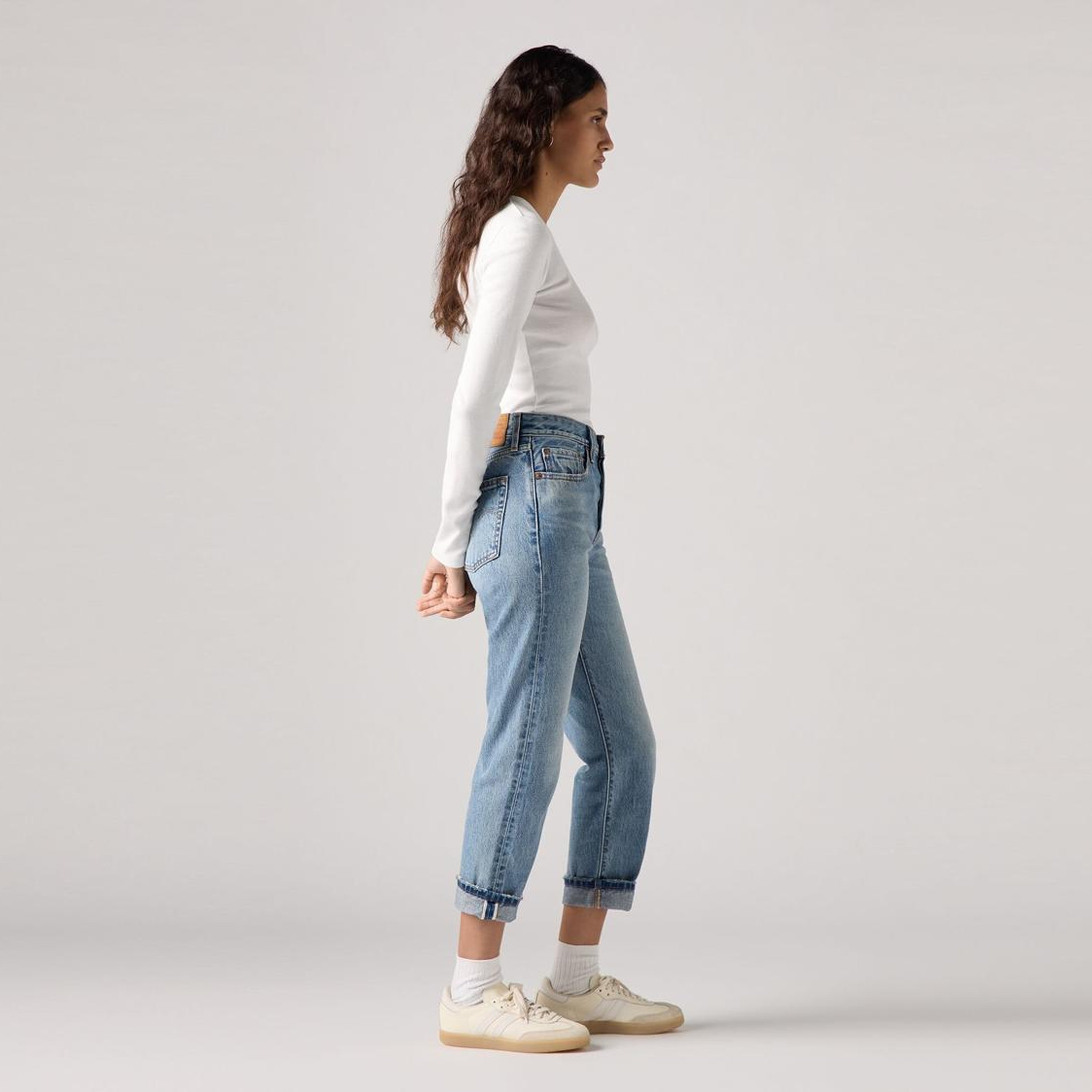 501® Crop Kadın Jean Pantolon - Blazer Selvedge
