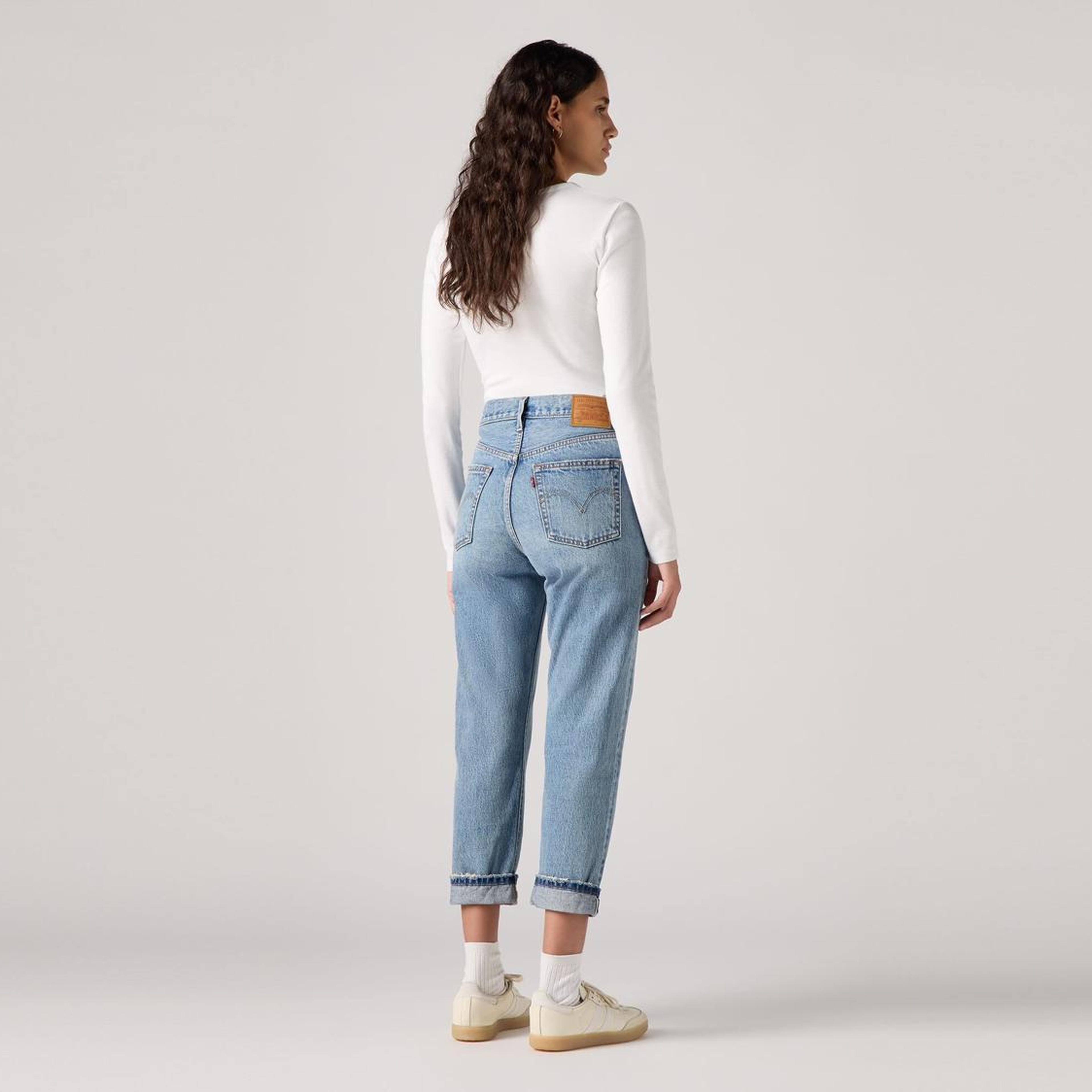 501® Crop Kadın Jean Pantolon - Blazer Selvedge