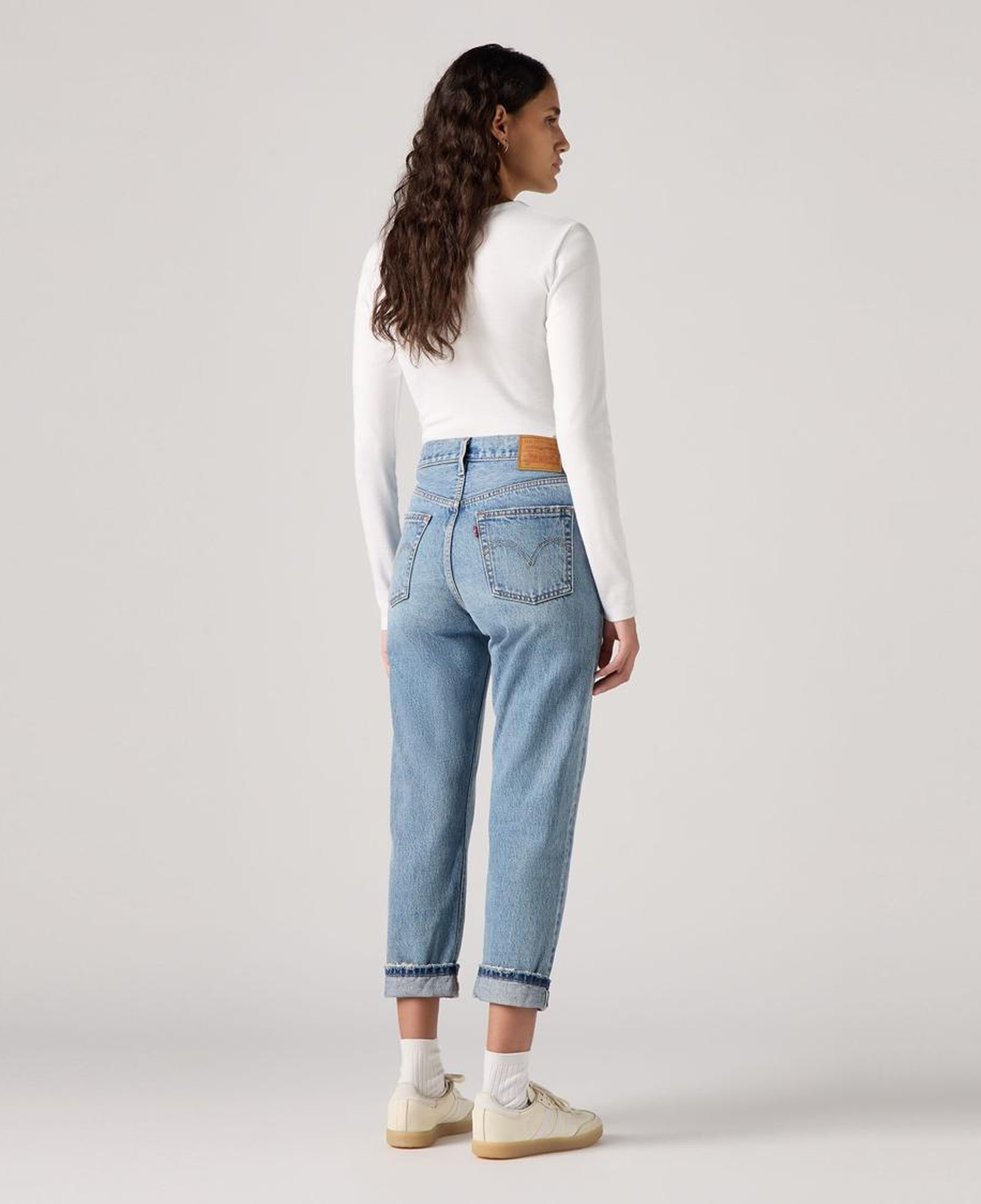 501® Crop Kadın Jean Pantolon - Blazer Selvedge