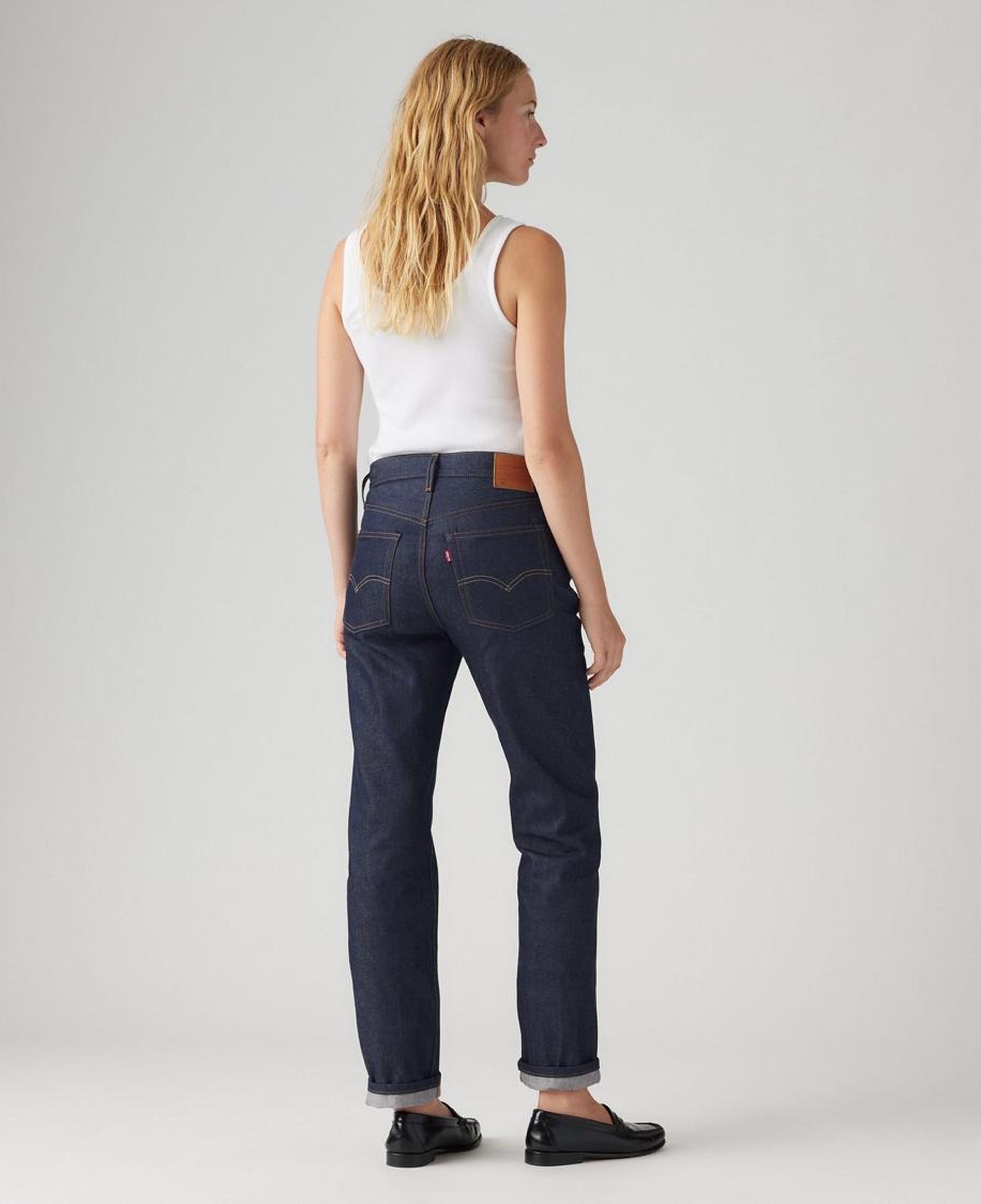 501® Original Selvedge Kadın Jean Pantolon - Lined Up Selvedge