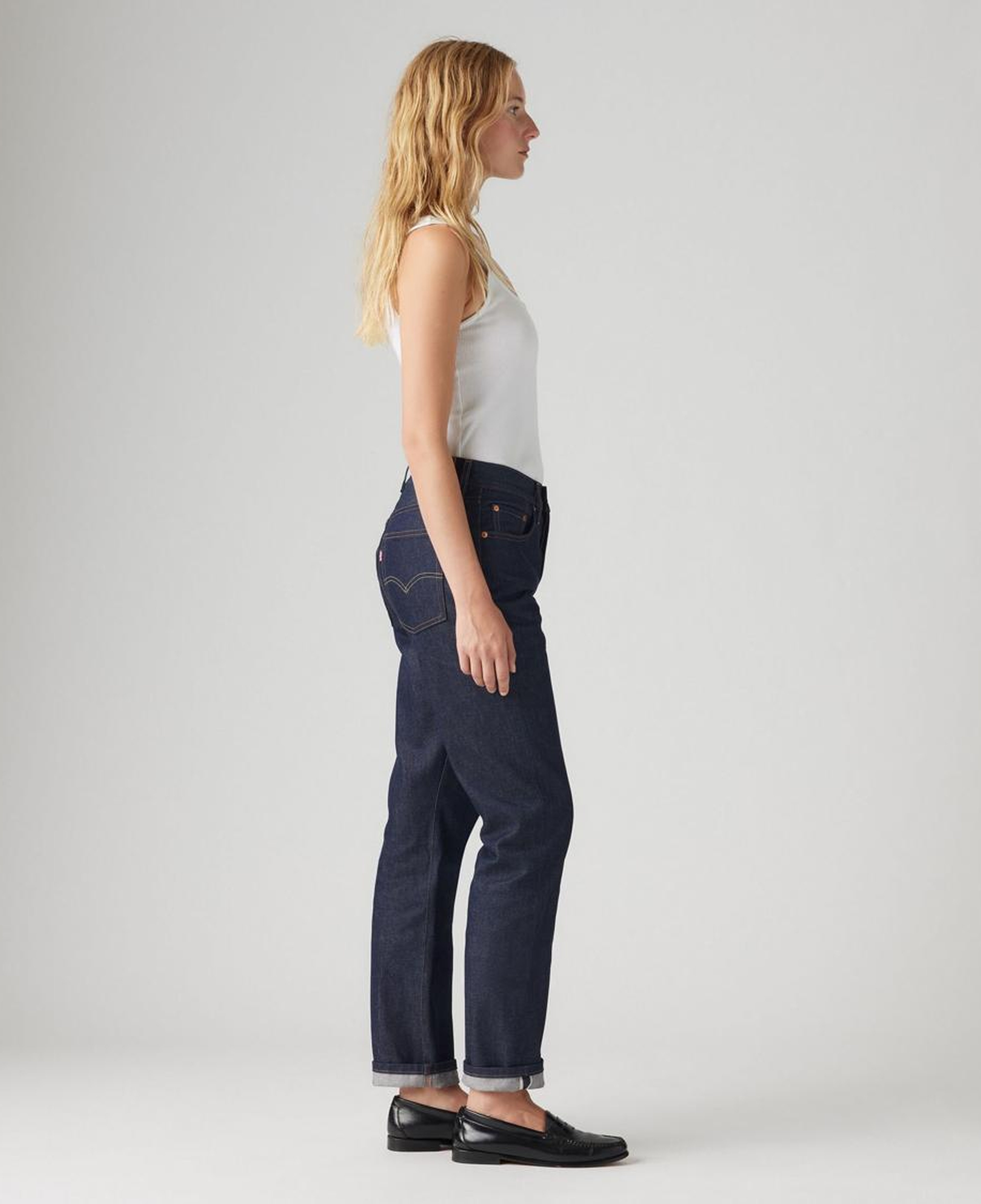 501® Original Selvedge Kadın Jean Pantolon - Lined Up Selvedge