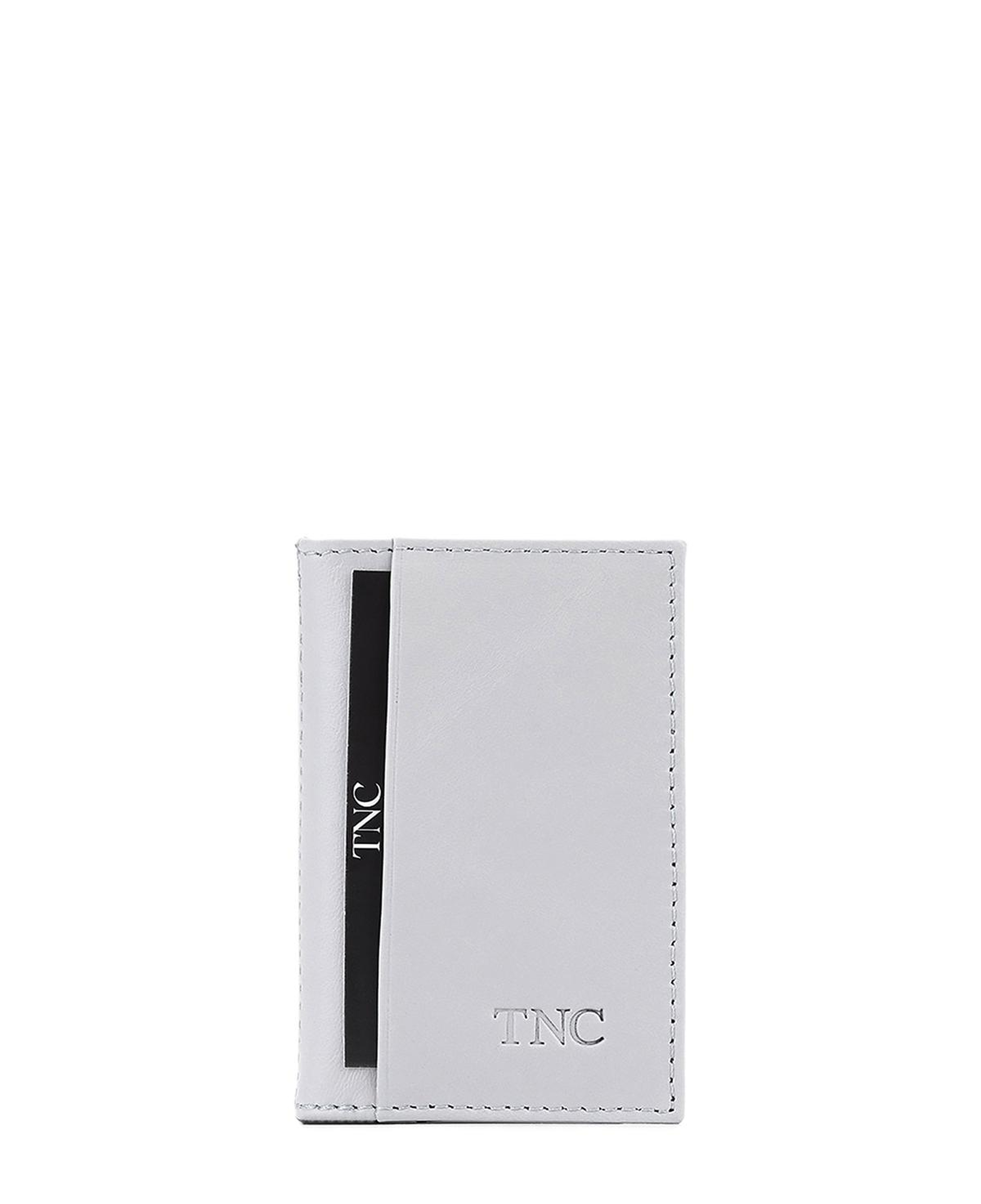 Tamer Tanca Unisex Hakiki Deri Beyaz Kartlık