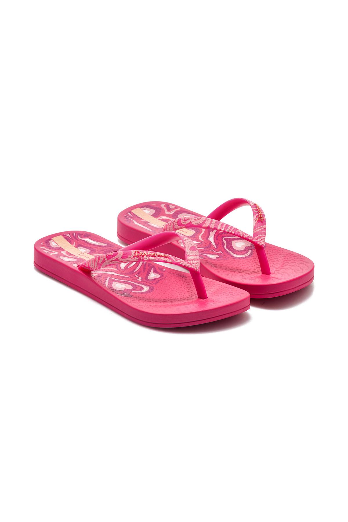 Nostalgic Herats Çocuk Parmak Arası Terlik Pembe 25/35