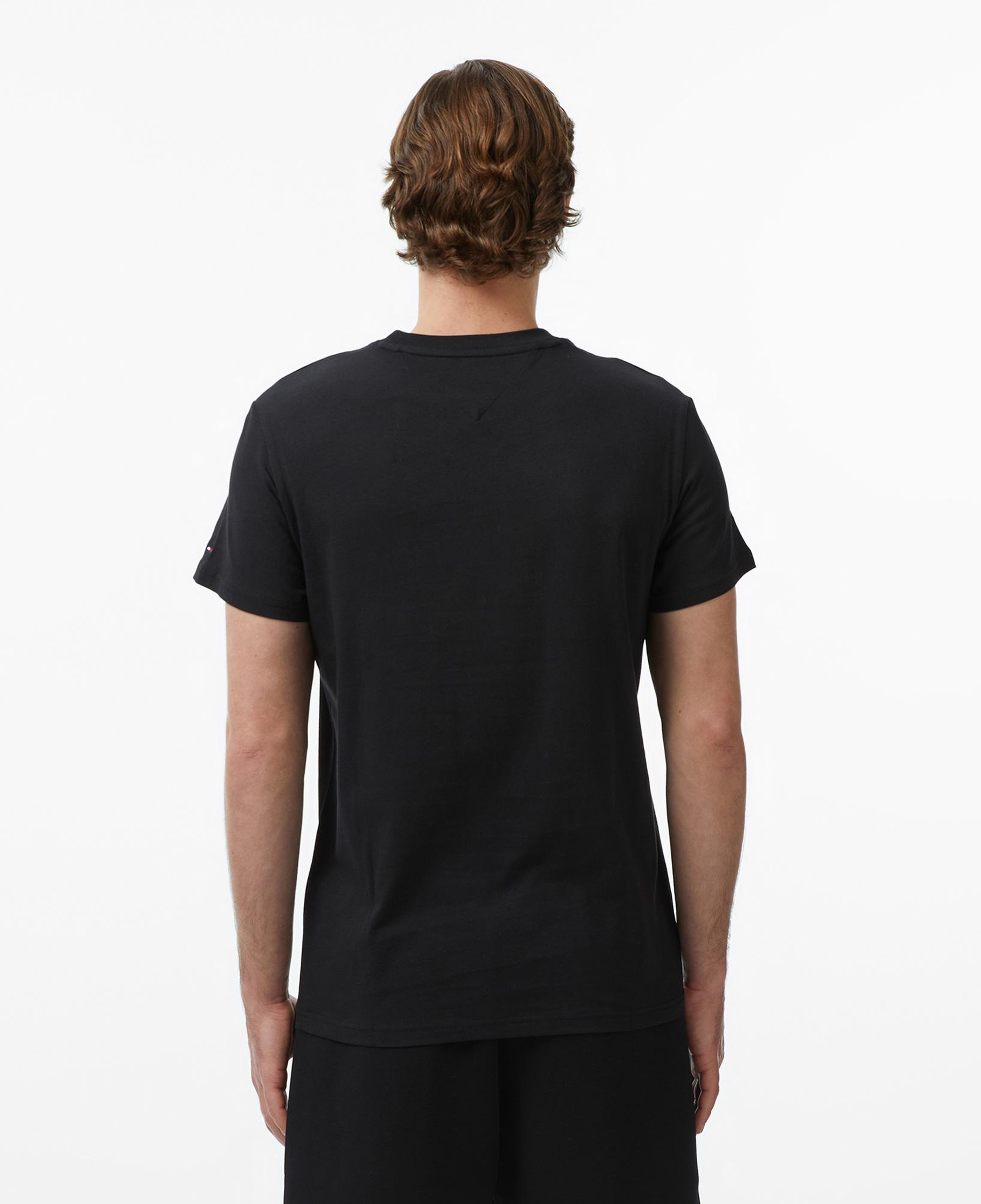 Tommy Hilfiger Signature Erkek Siyah T-Shirt