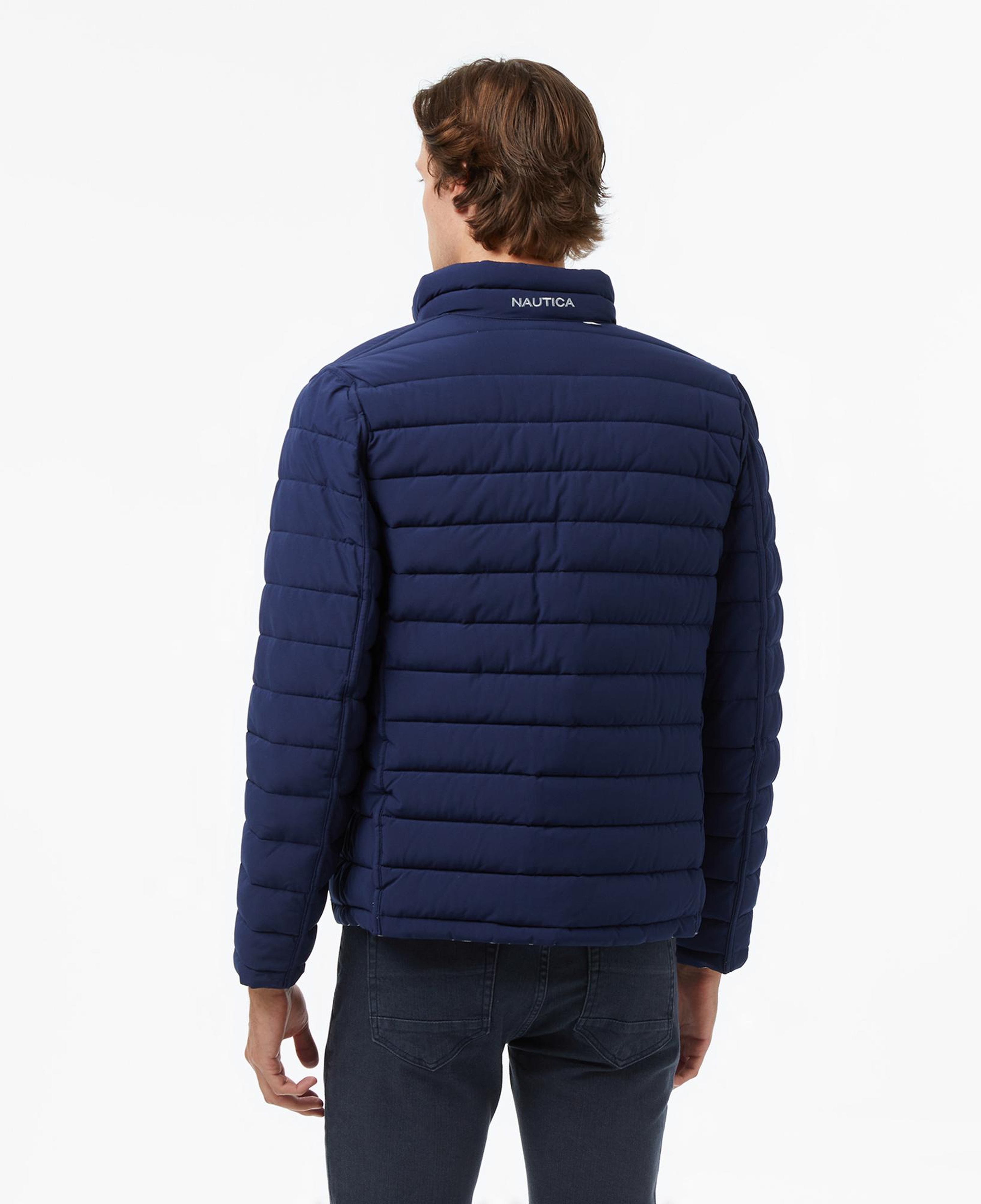 Nautica Erkek Gri & Lacivert Çift Taraflı Mont