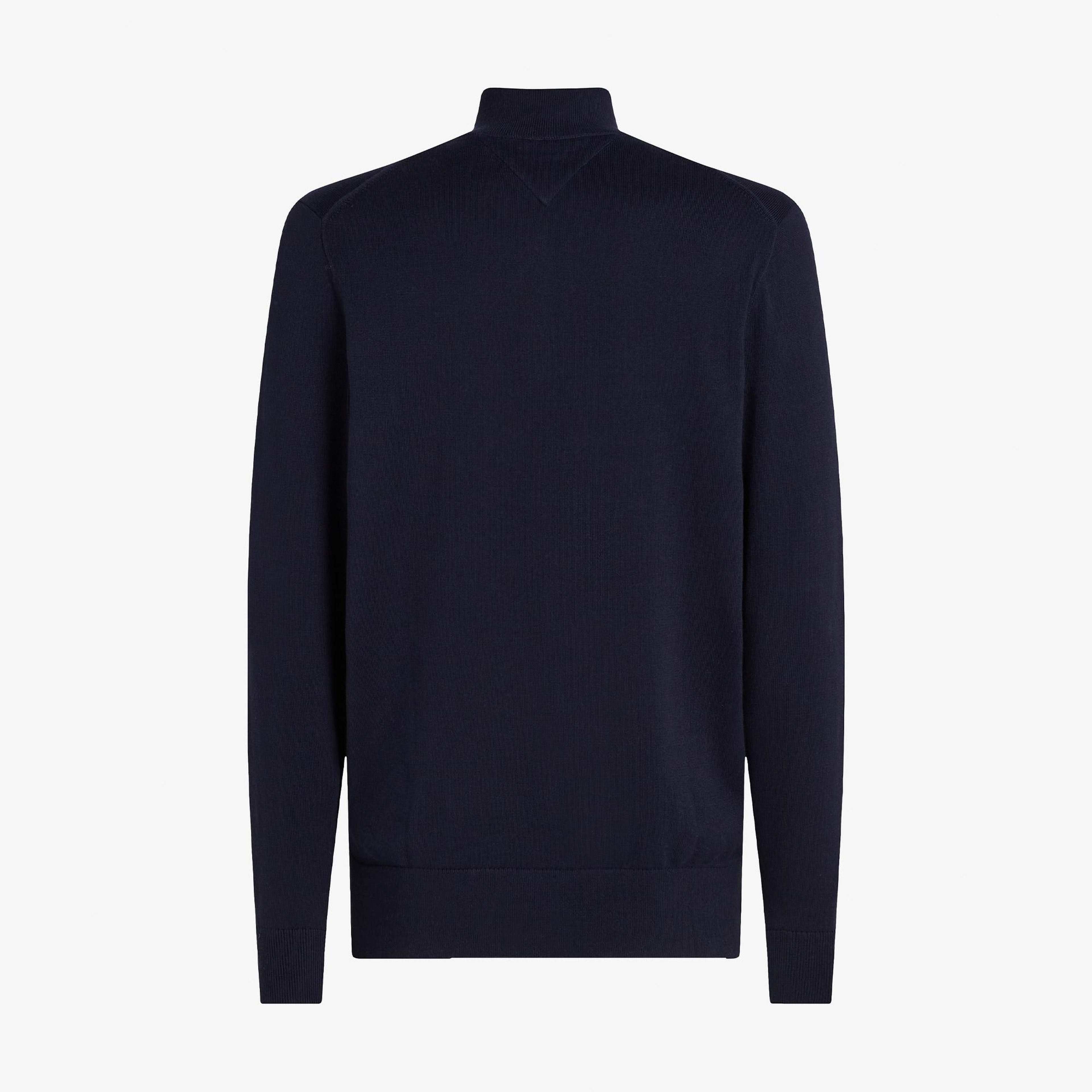 Tommy Hilfiger Erkek Triko Lacivert Kazak