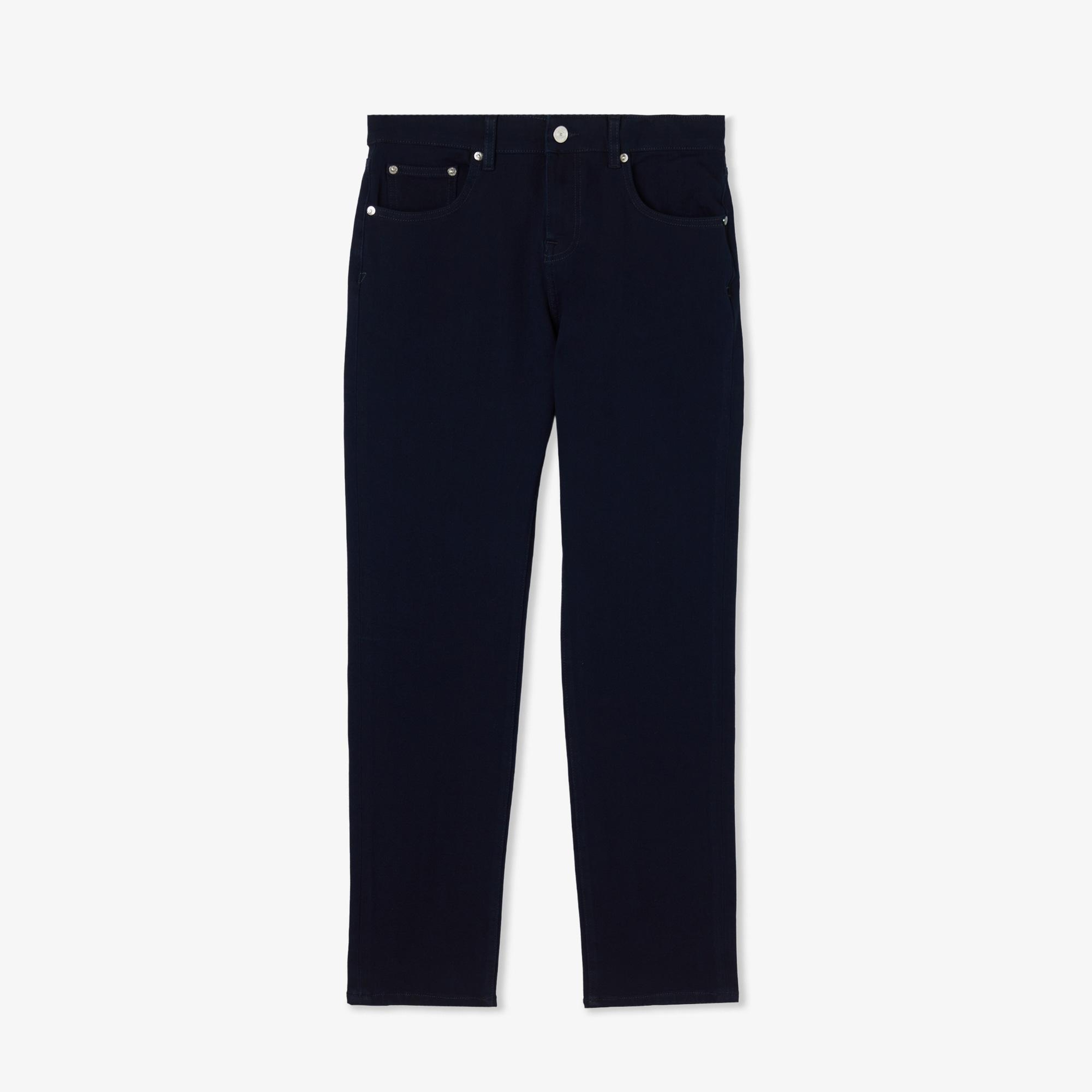Lacoste Erkek Regular Fit Lacivert Jean Pantolon