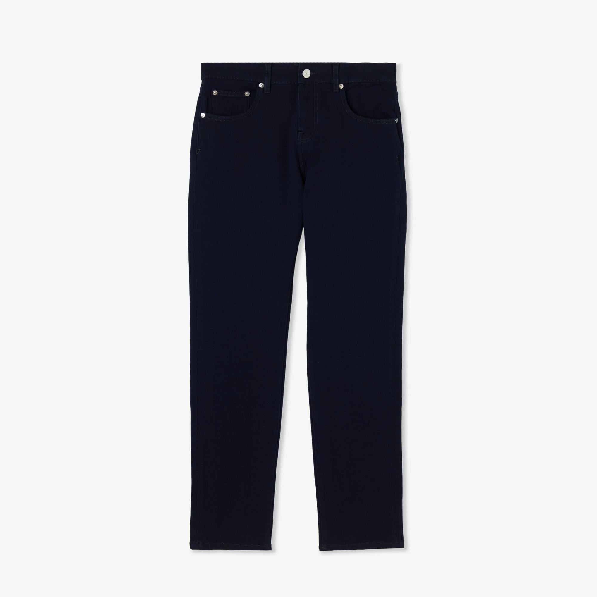 Erkek Regular Fit Lacivert Jean Pantolon
