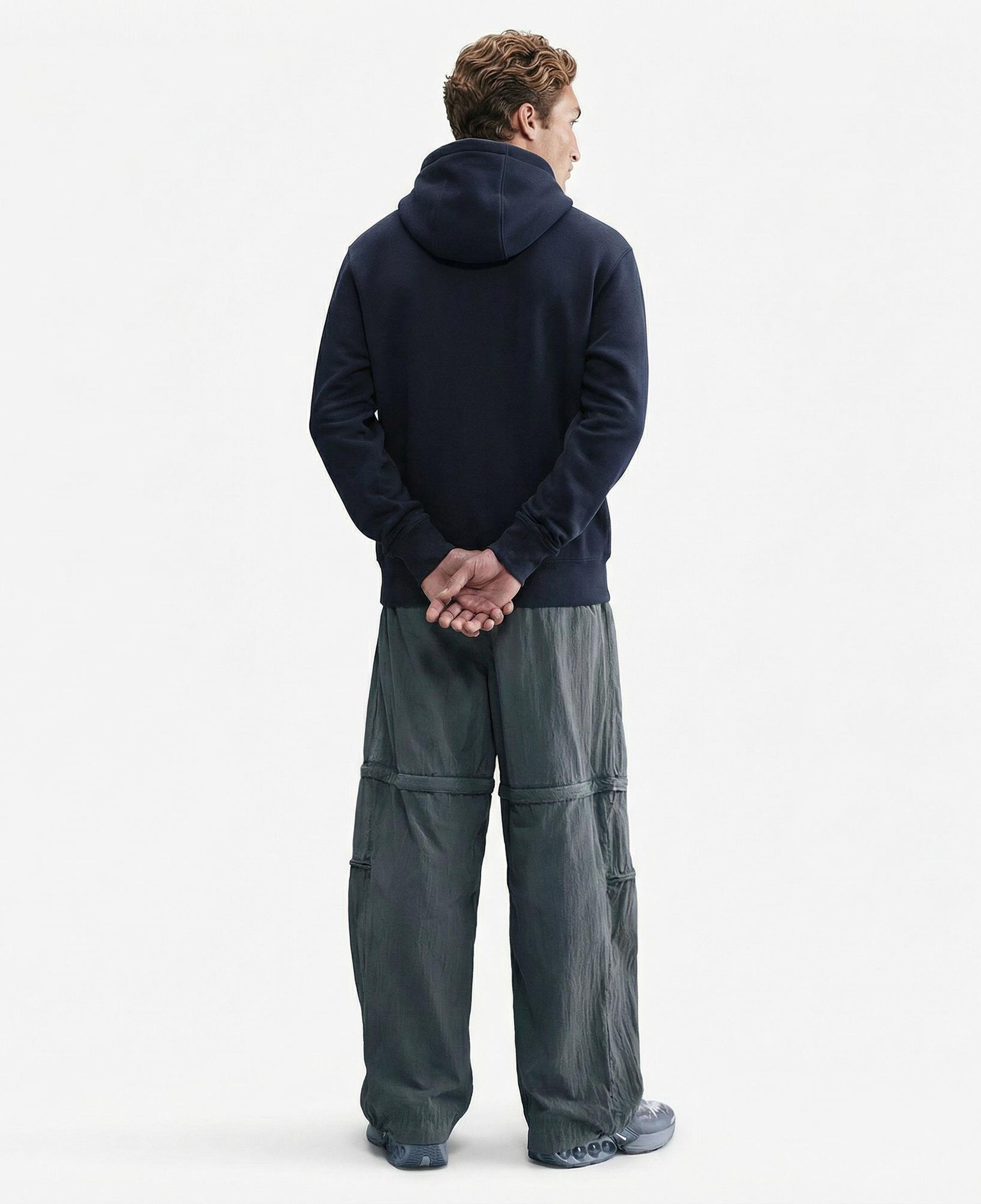 Nike Sportswear Club Neo Varsity Erkek Lacivert Kapüşonlu Hoodie