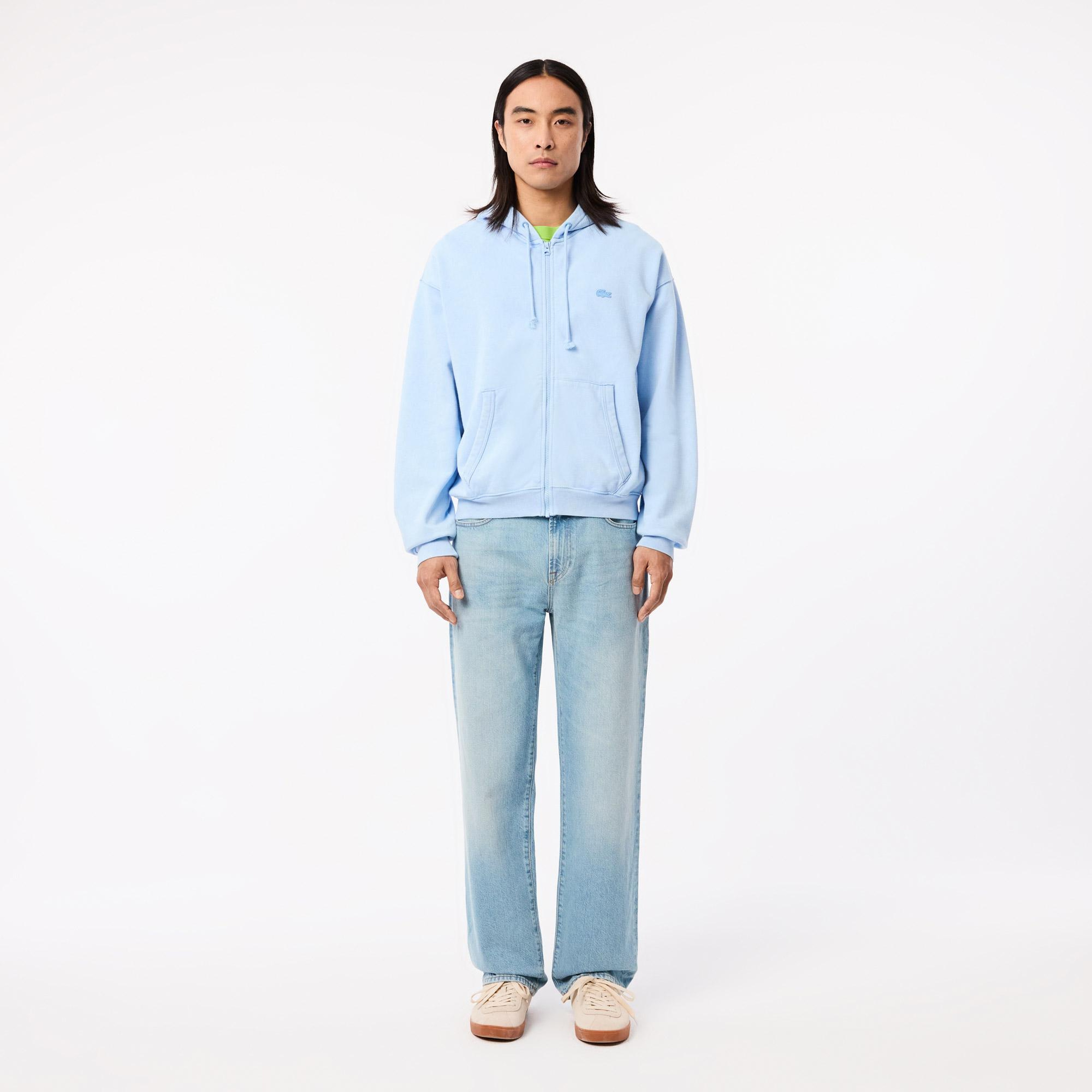 Erkek Straight Fit Mavi Pantolon