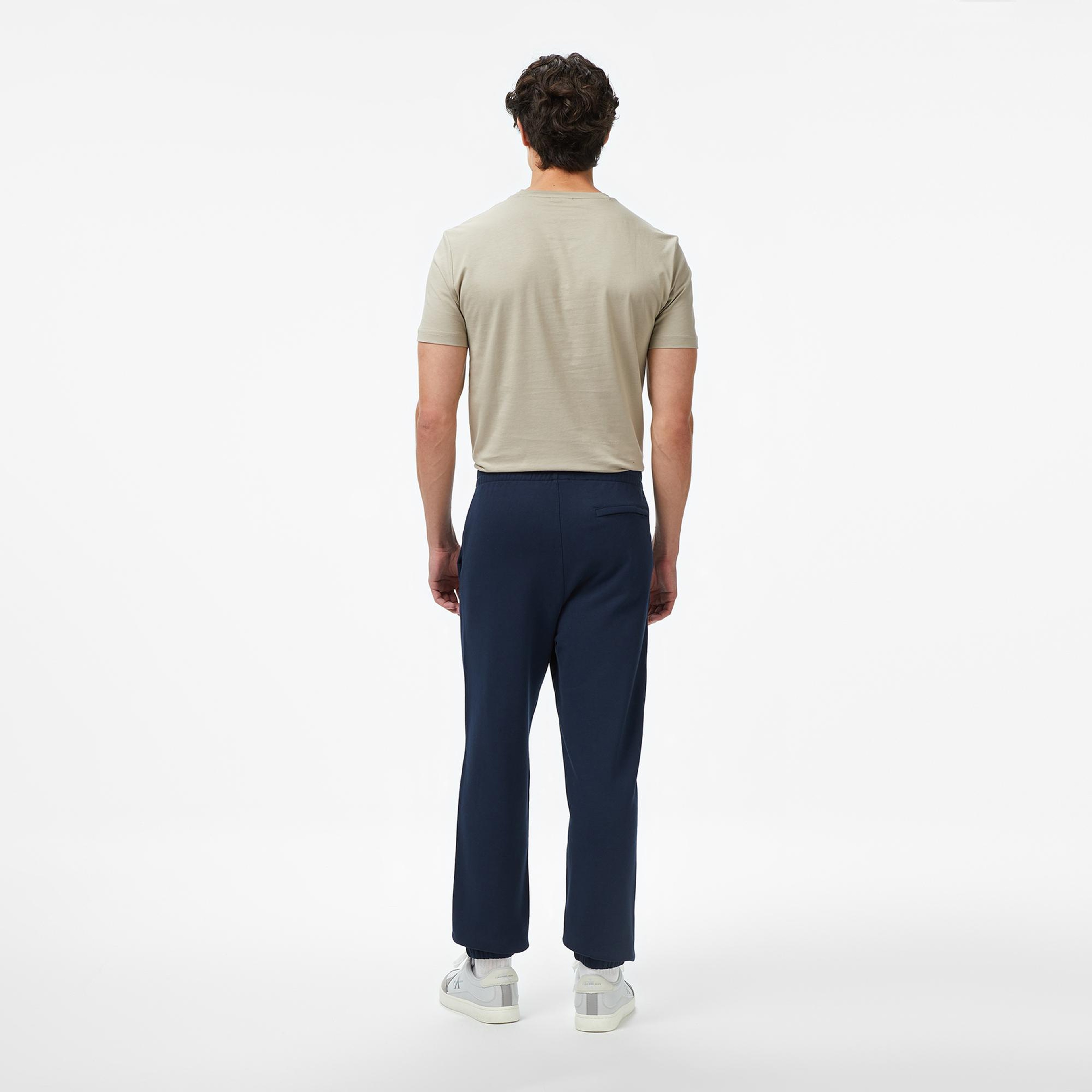 Calvin Klein Monogram Jogger Erkek Lacivert Eşofman Altı