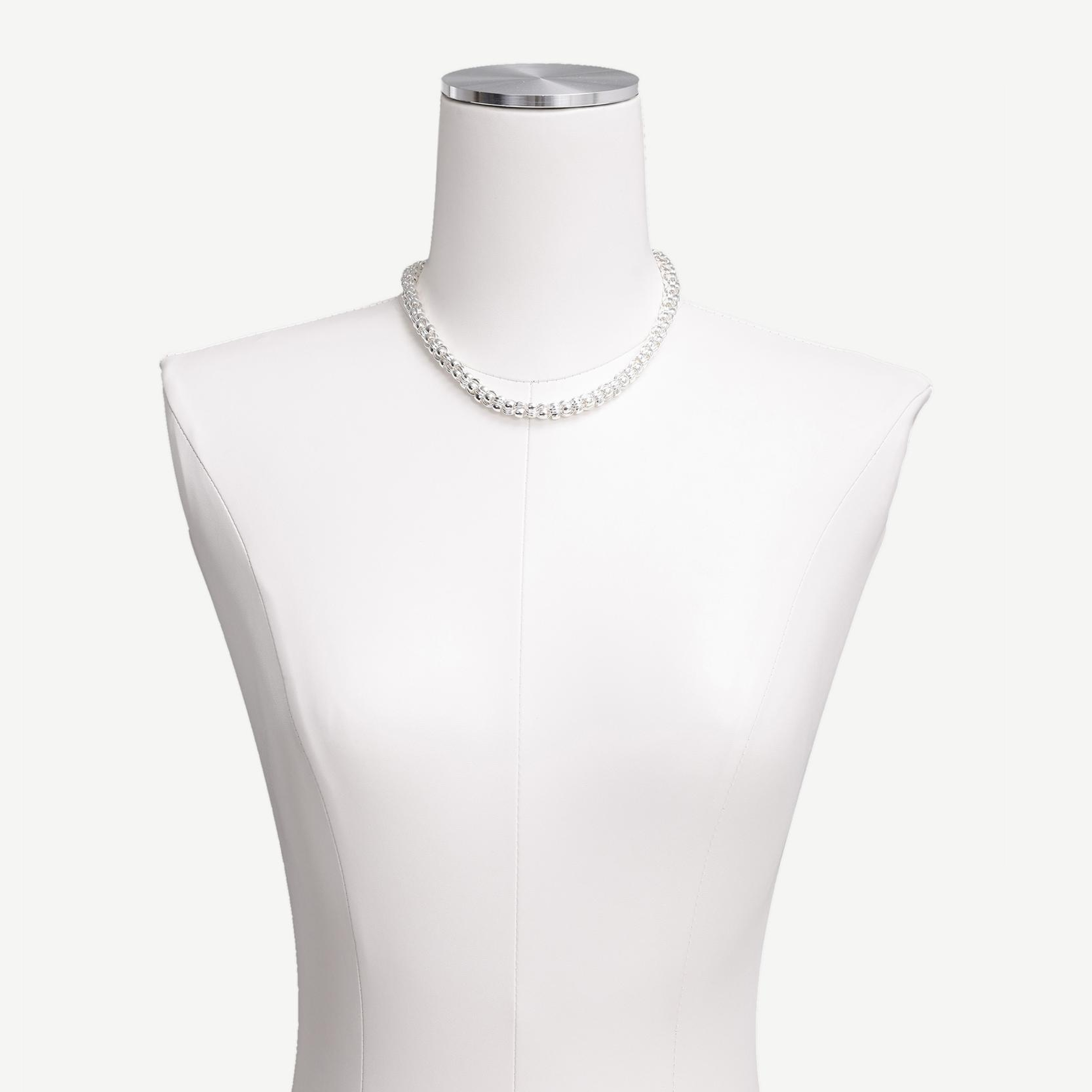 YARGICI Silver Zincir Kolye