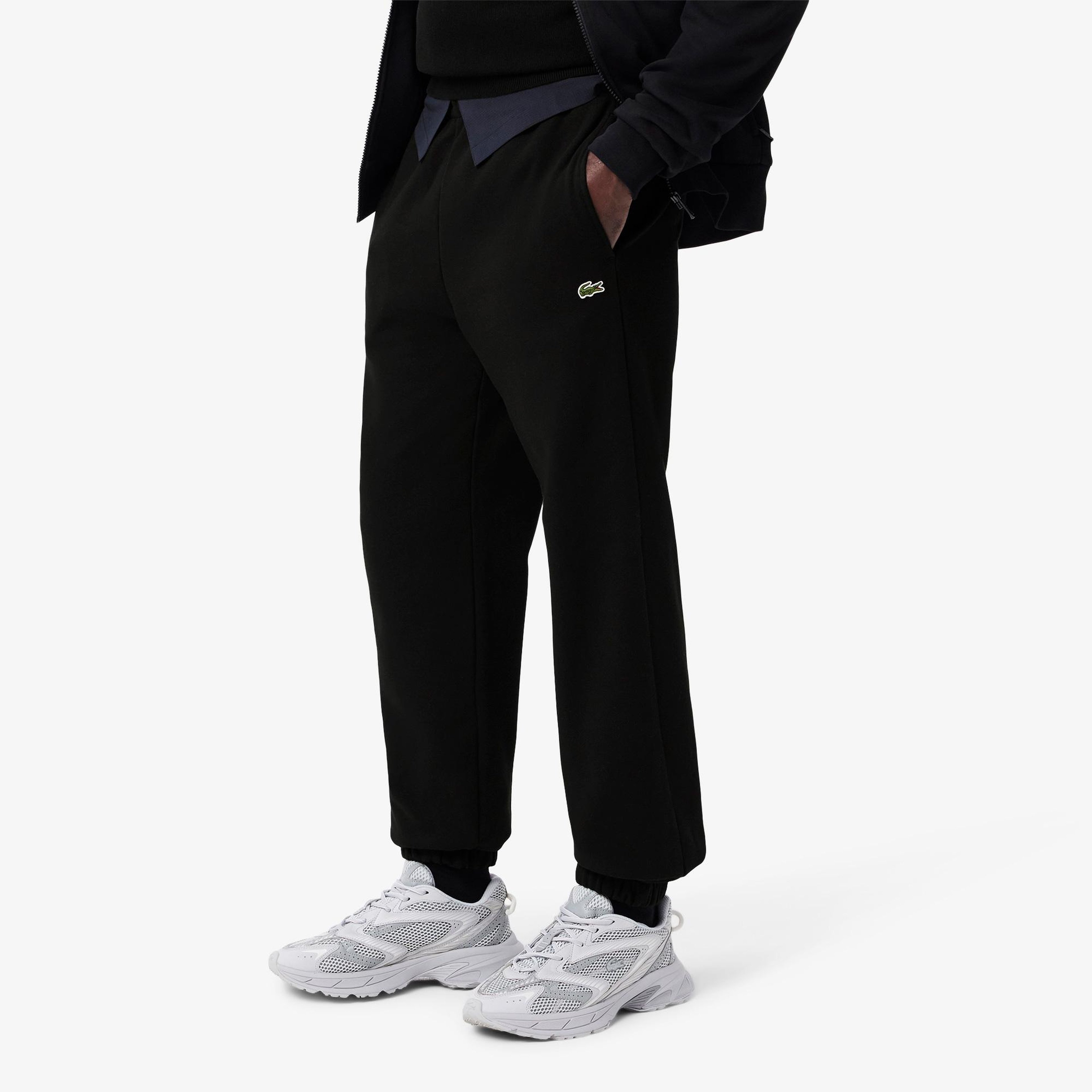 Lacoste Erkek Regular Fit Siyah Eşofman Altı