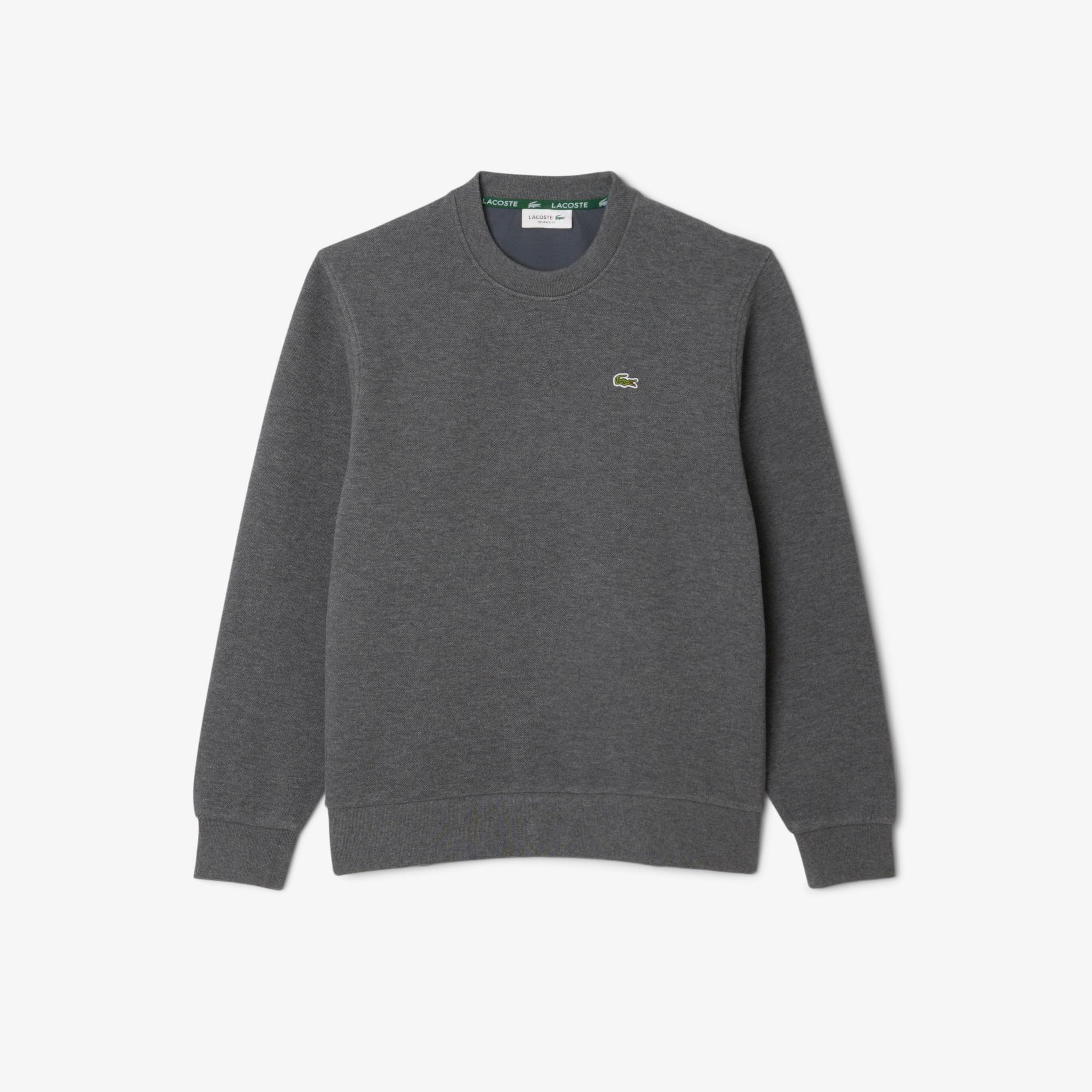 Kadın Relaxed Fit Bisiklet Yaka Gri Sweatshirt