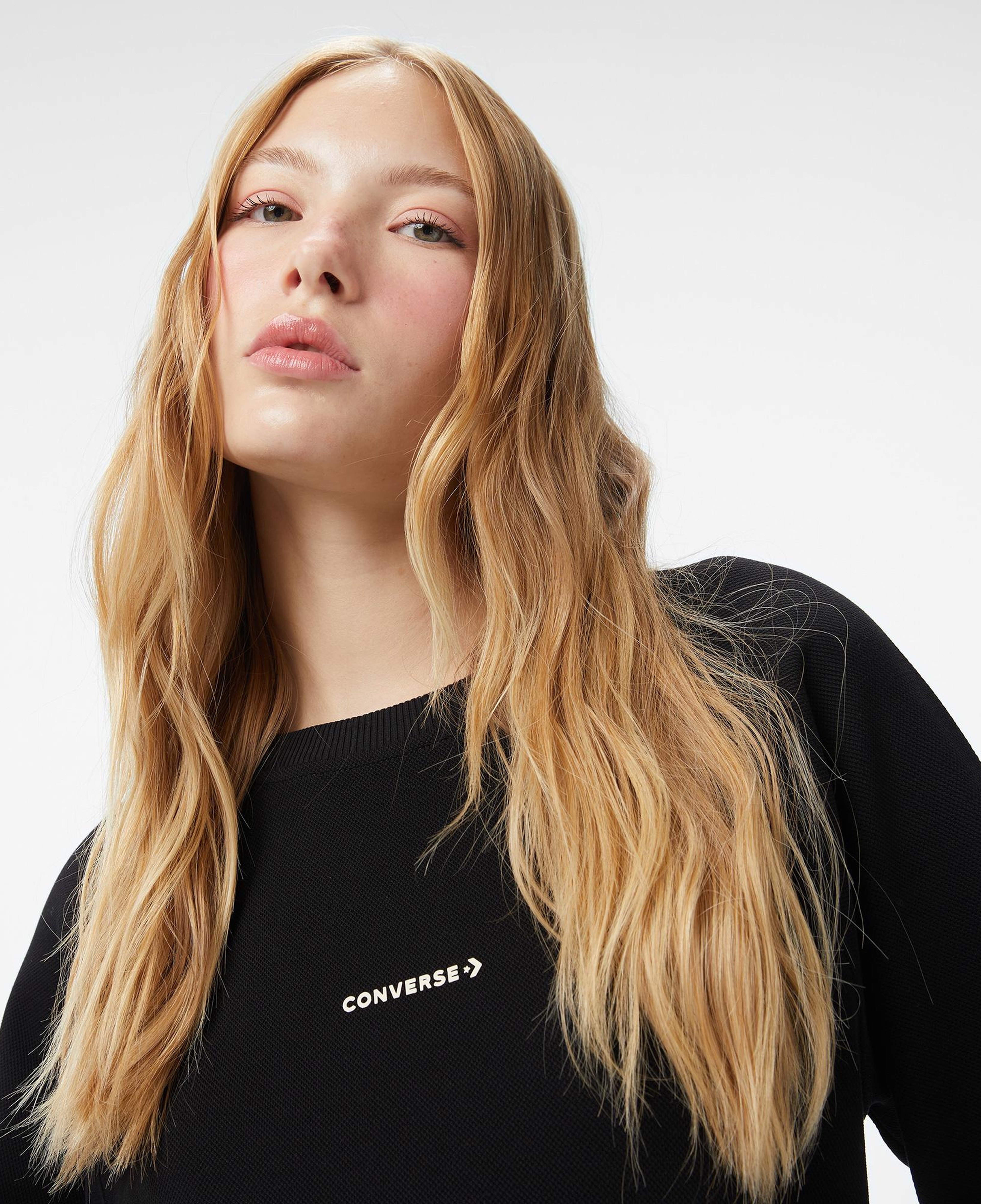 Converse Kadın Siyah Sweatshirt