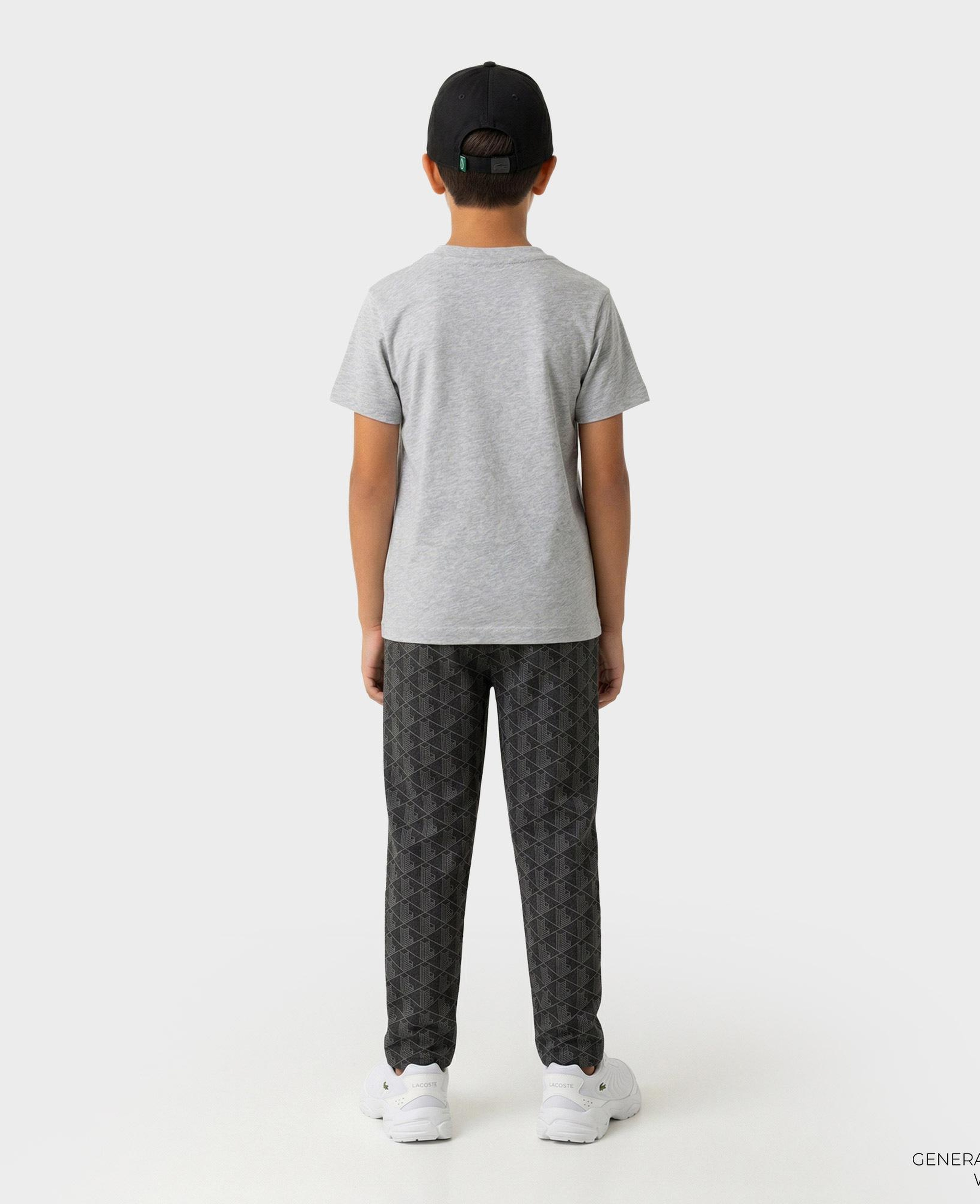 Lacoste Çocuk Monogram Siyah Eşofman Altı