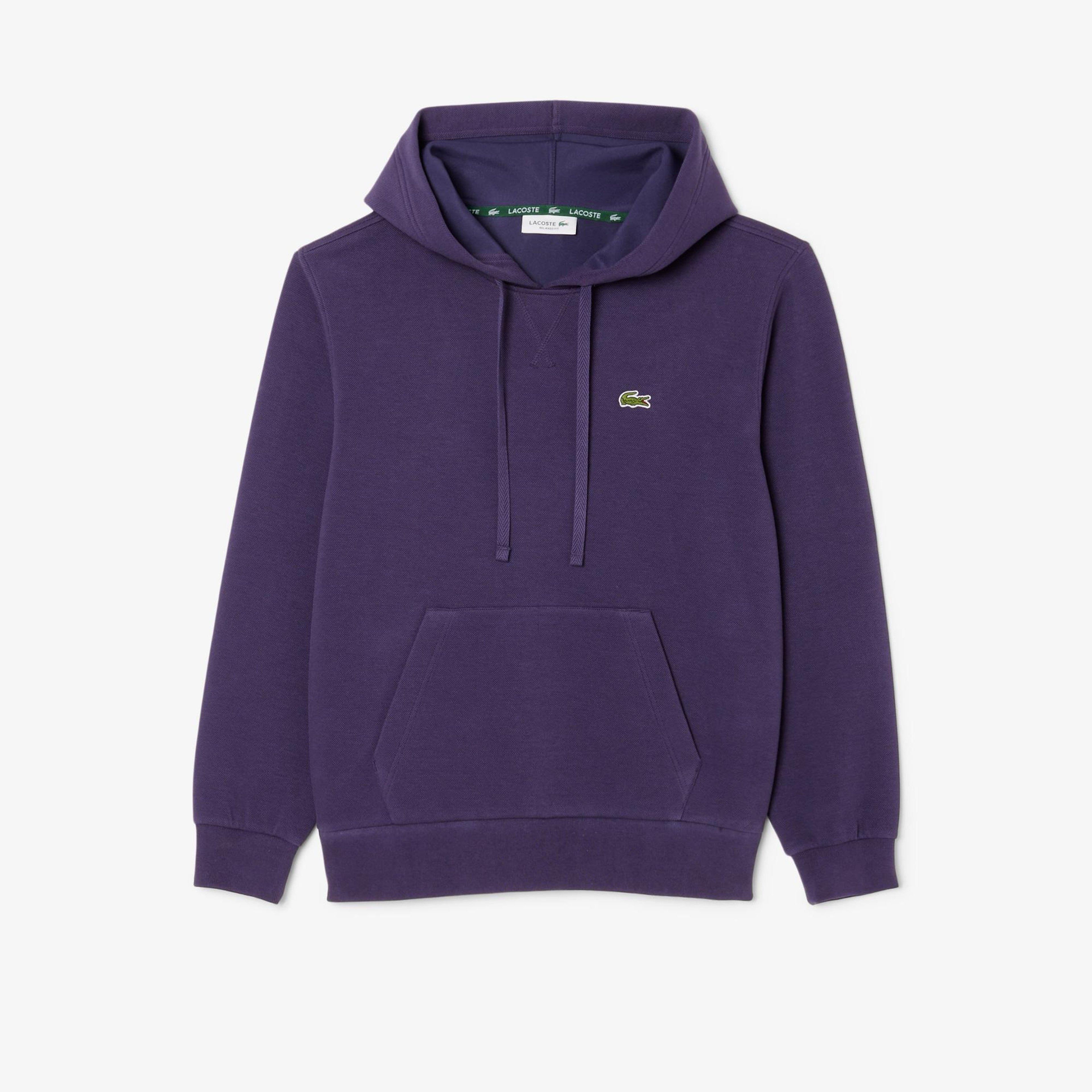 Kadın Relaxed Fit Kapüşonlu Mor Sweatshirt