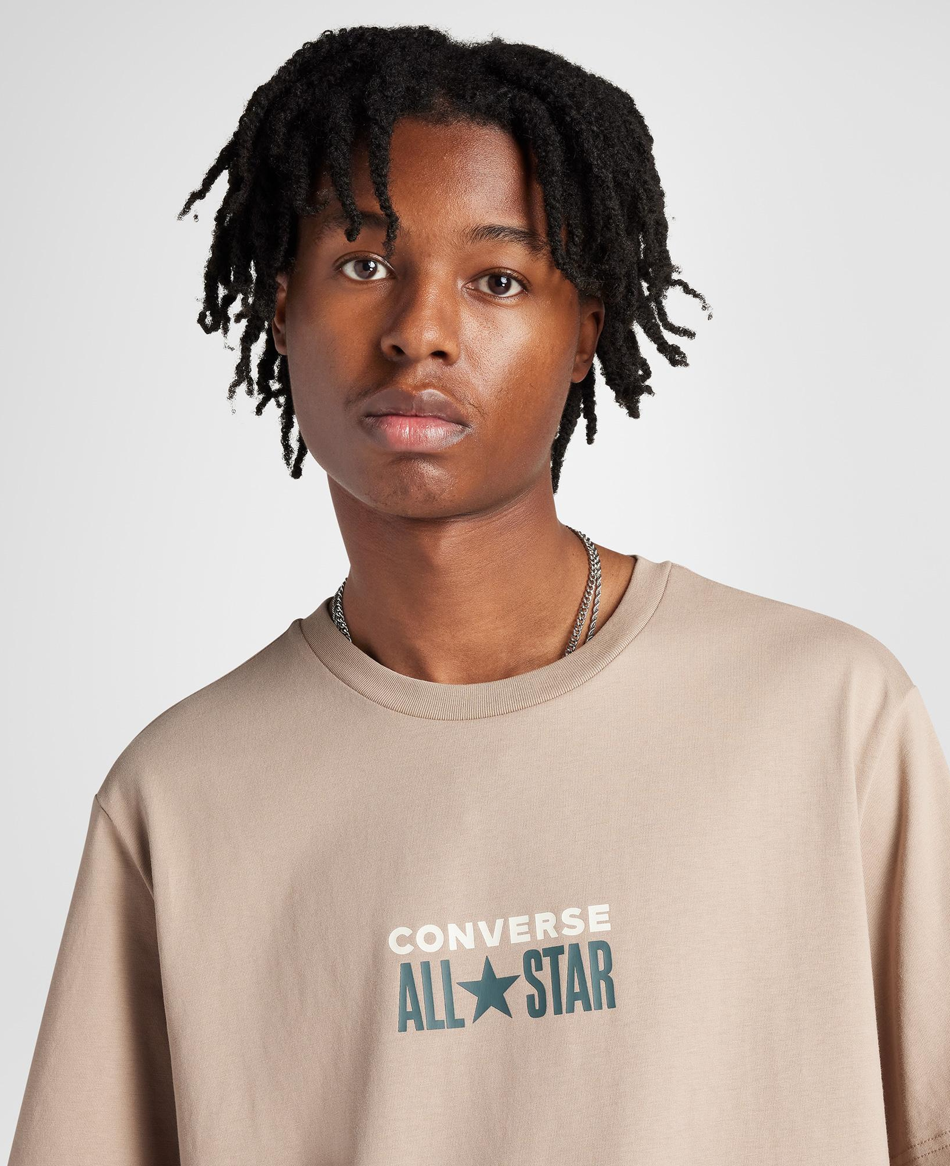 Converse Erkek Kahverengi T-Shirt