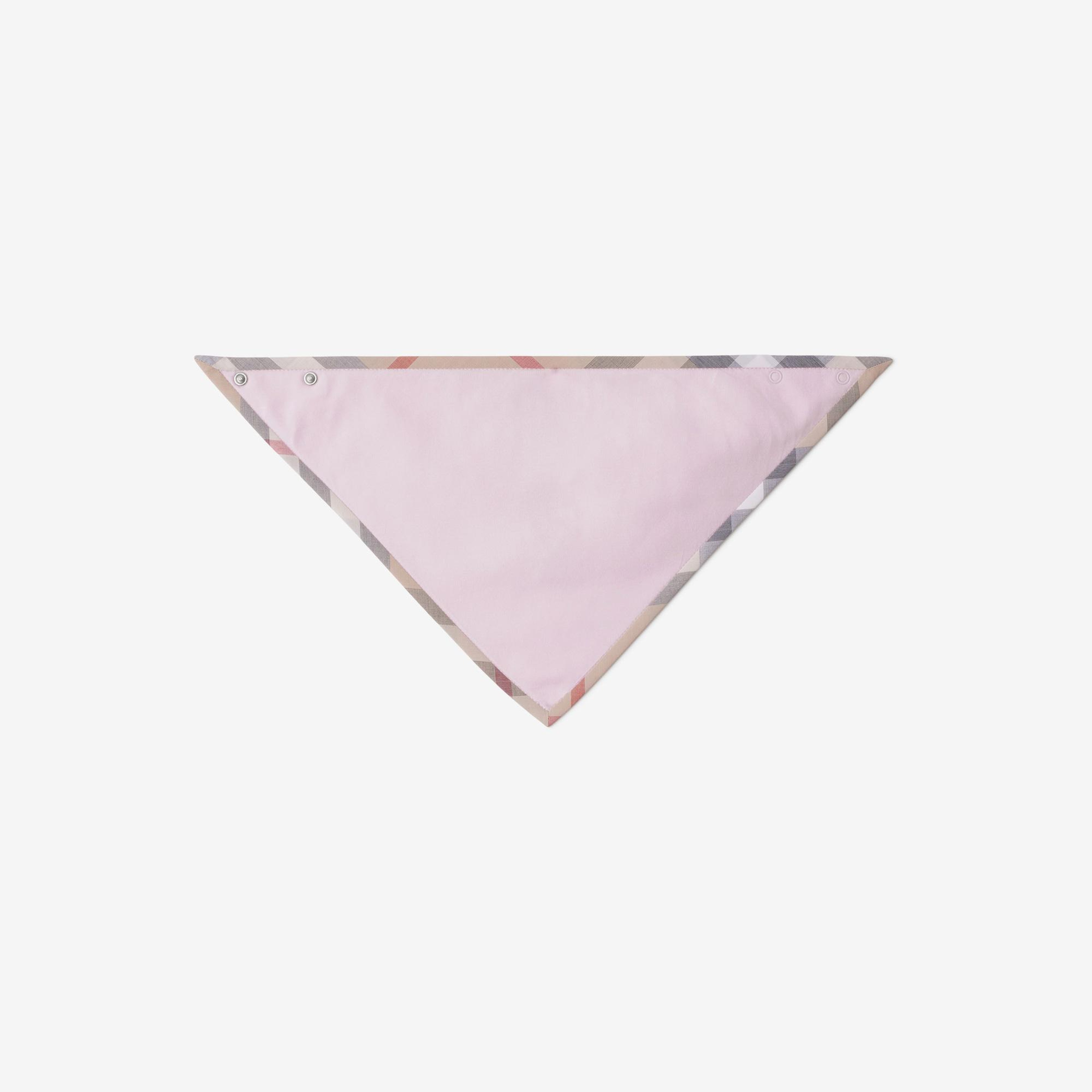 Burberry Hamilton Stretch Cotton Three-Piece Çocuk Pembe Bebek Takımı