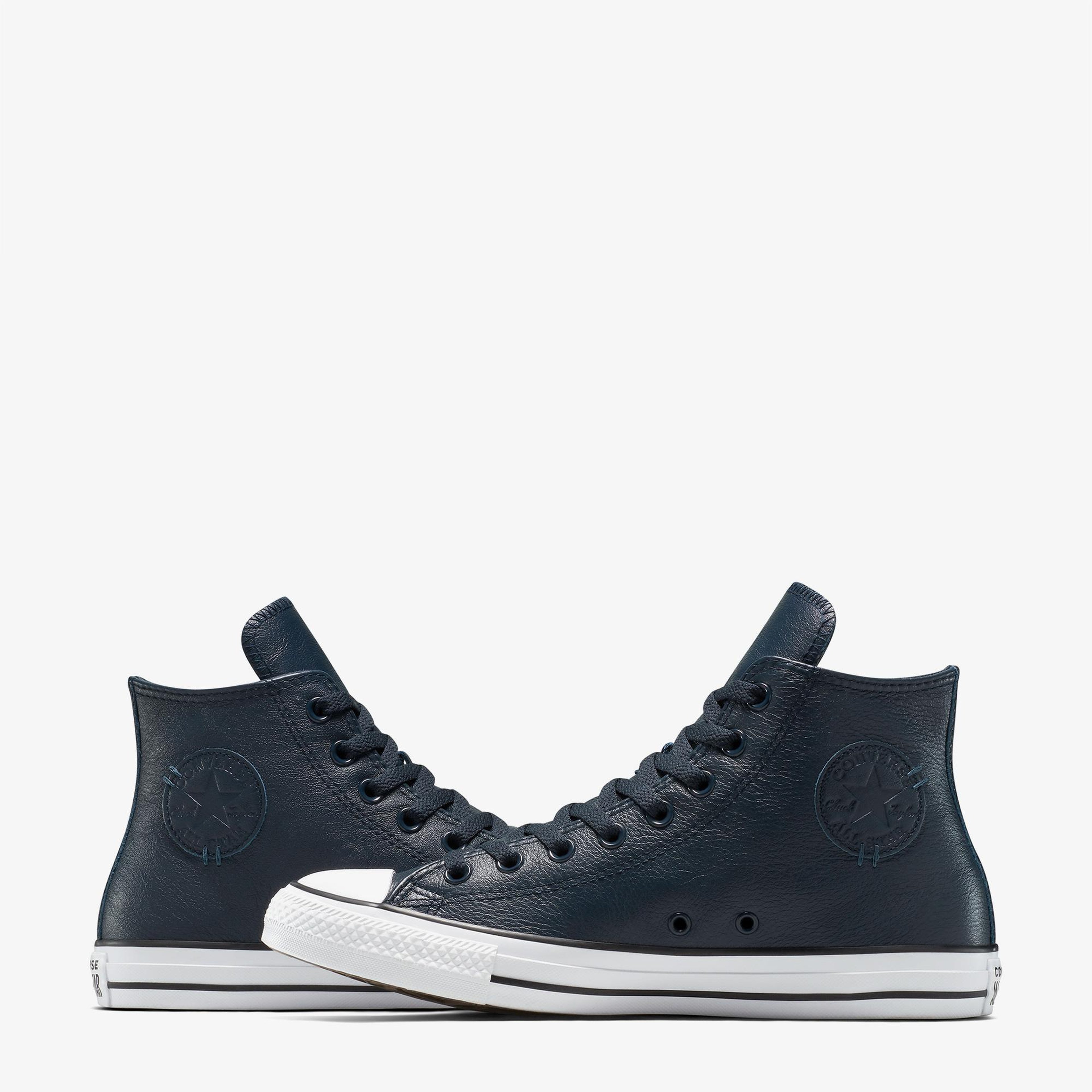 Converse Chuck Taylor All Star Deri Unisex Lacivert Sneaker