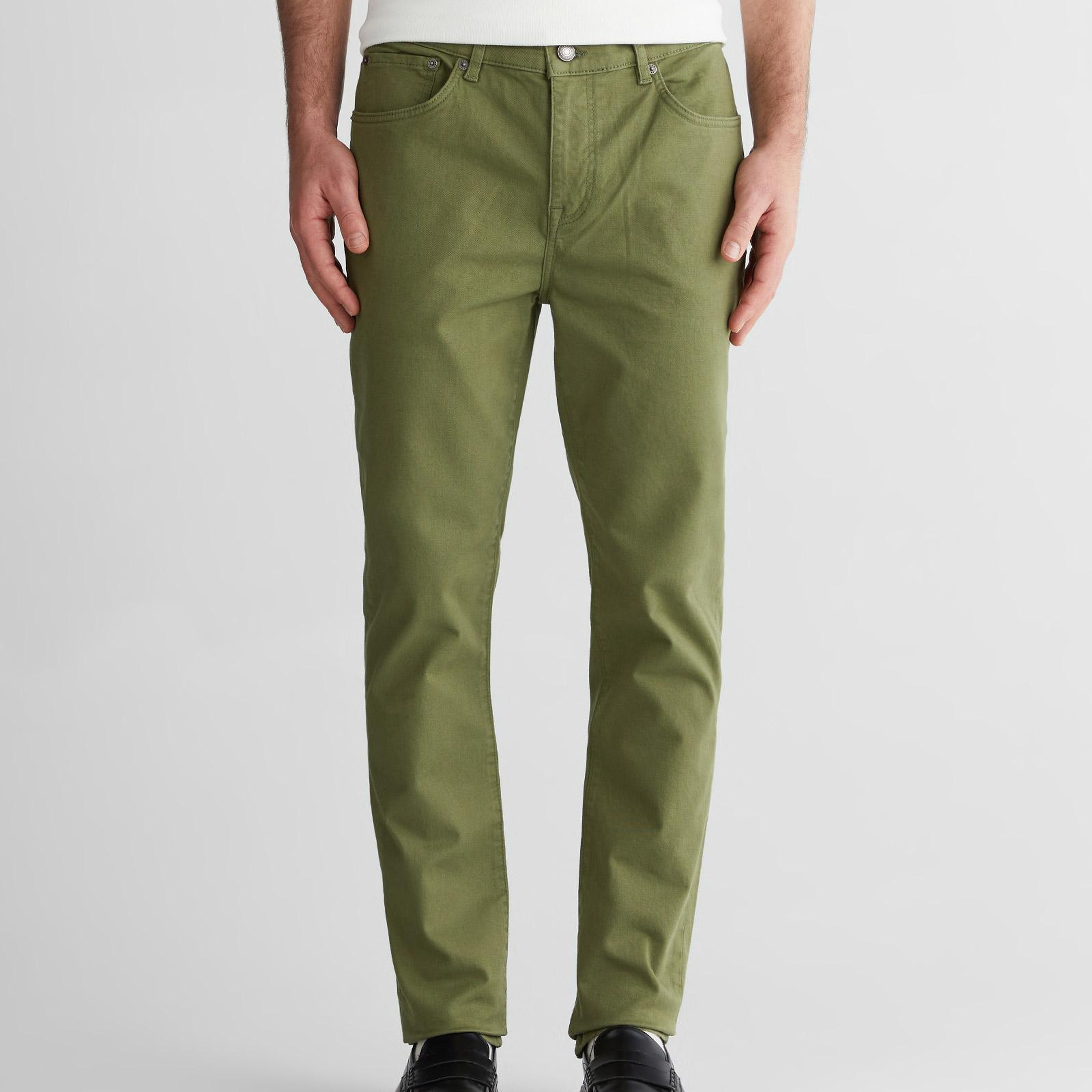 GANT Erkek Yeşil Slim Fit Jean