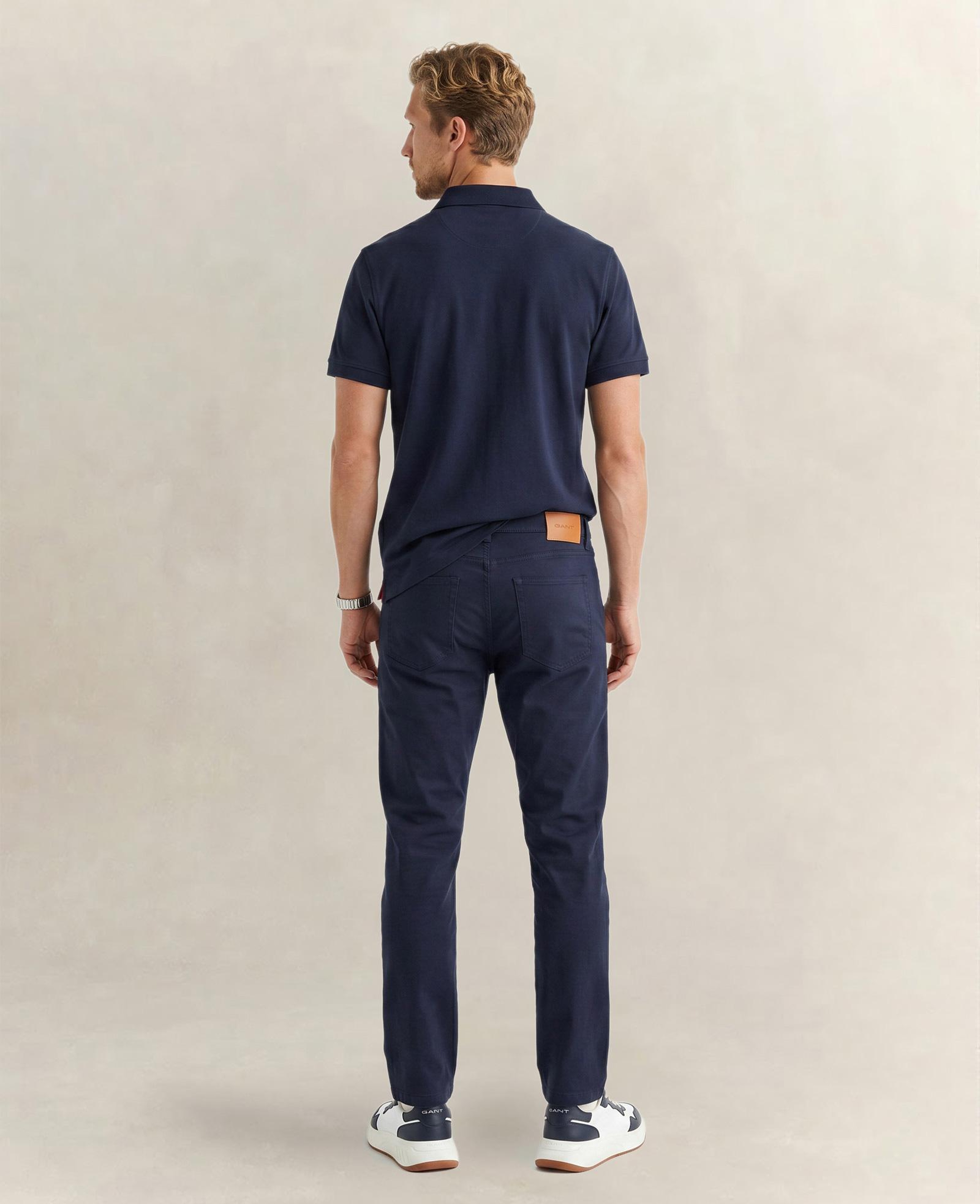GANT Erkek Lacivert Slim Fit Pantolon