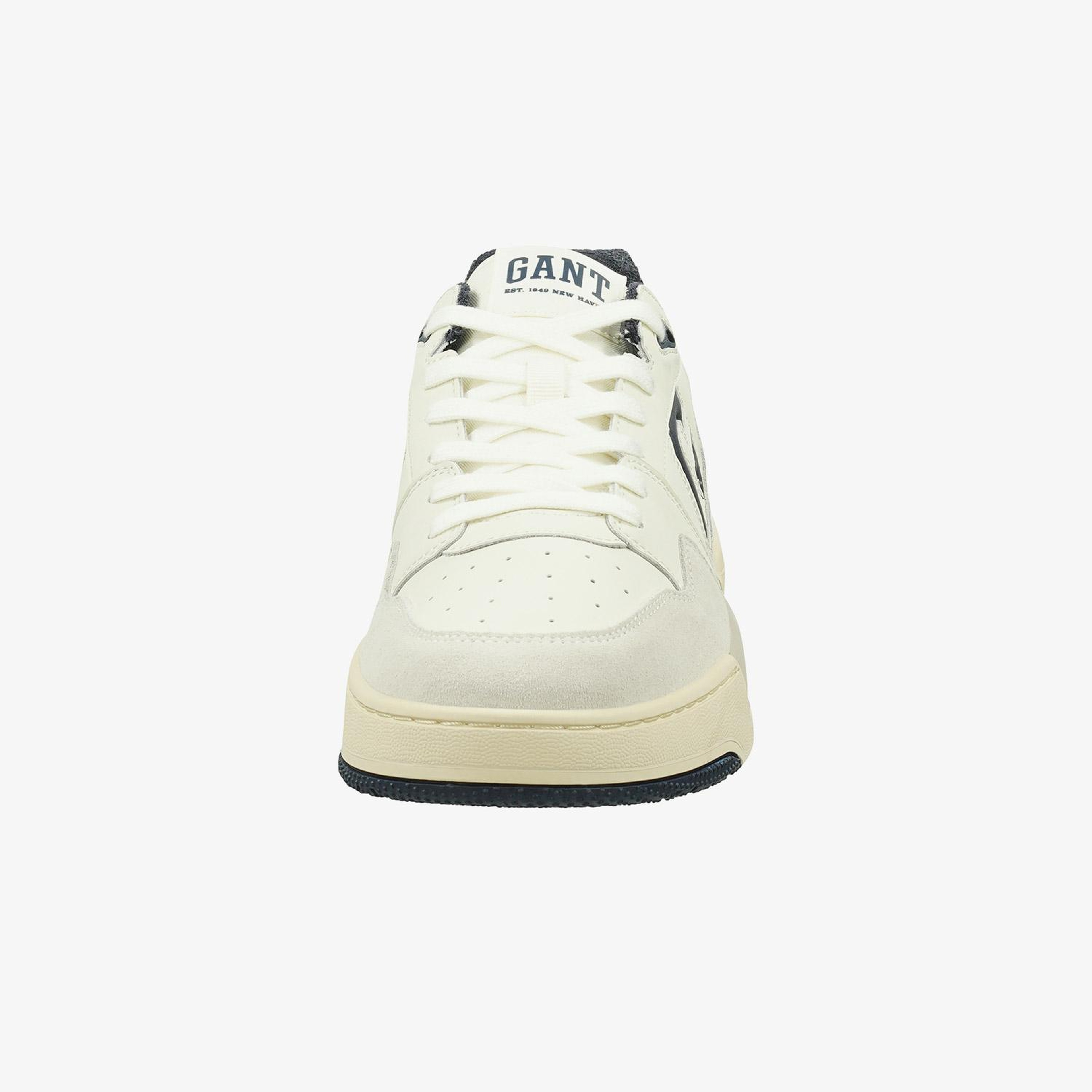 GANT Erkek Bej Deri Logolu Sneaker