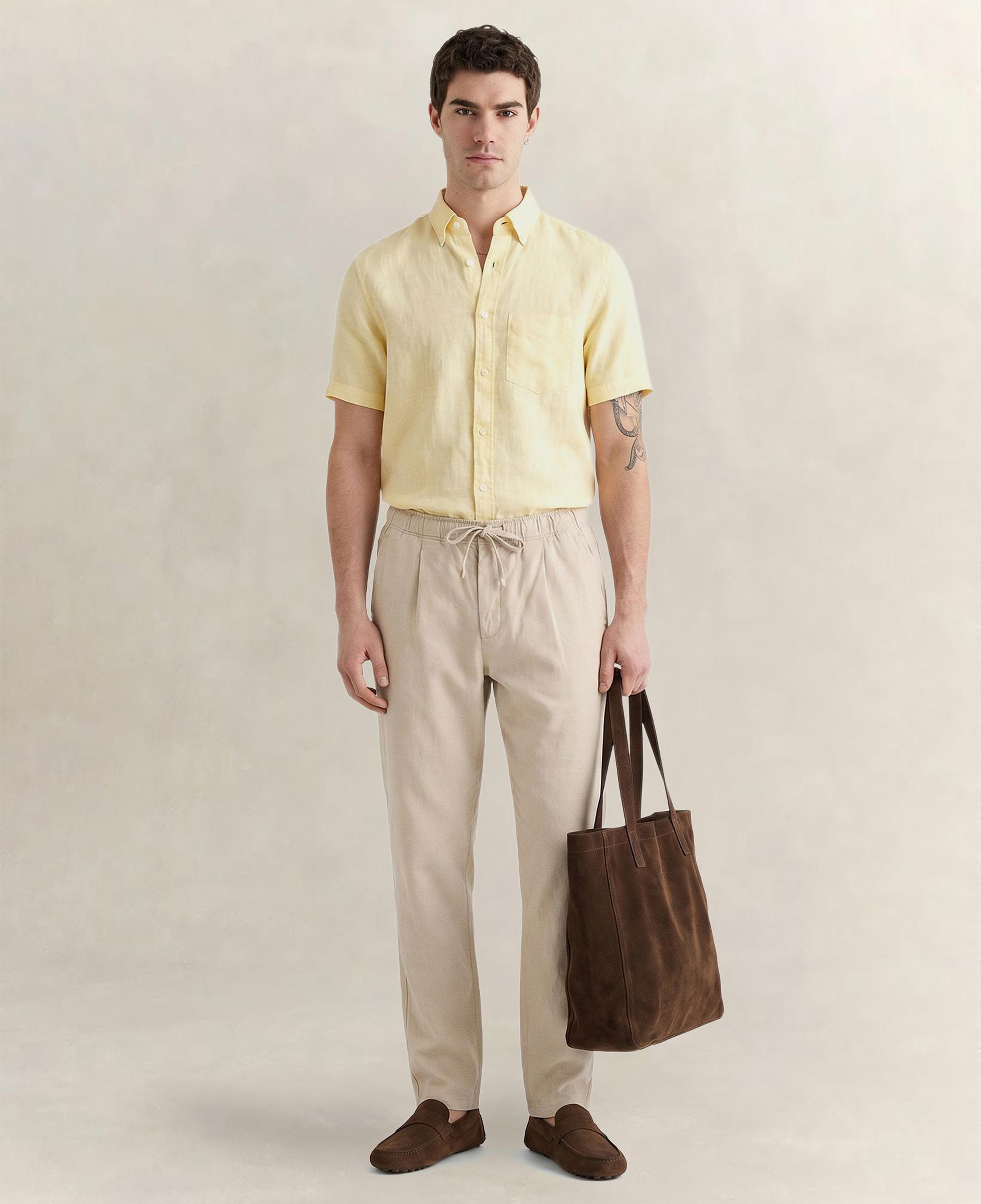 GANT Erkek Bej Regular Fit Jogger Pantolon