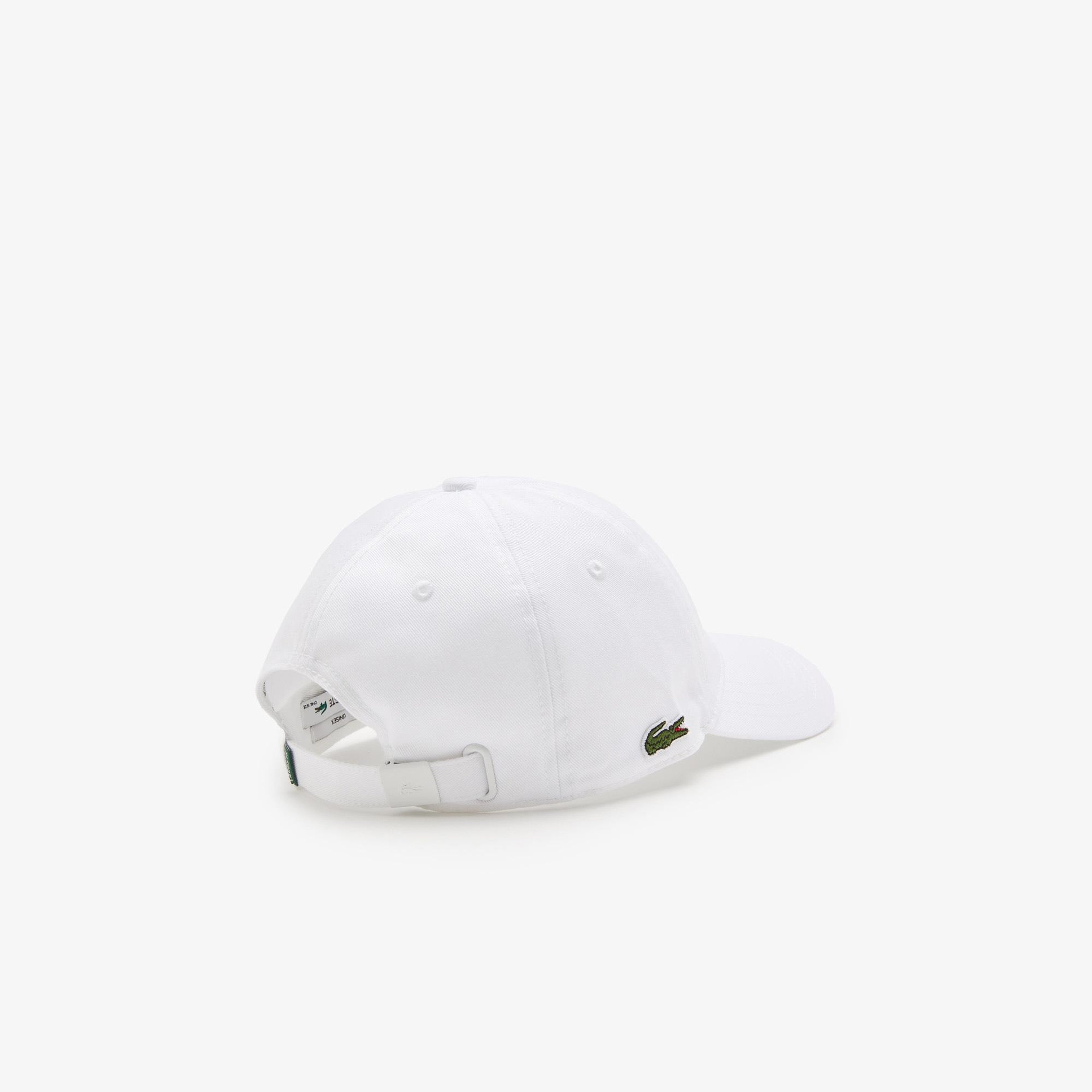 Lacoste Unisex Beyaz Şapka