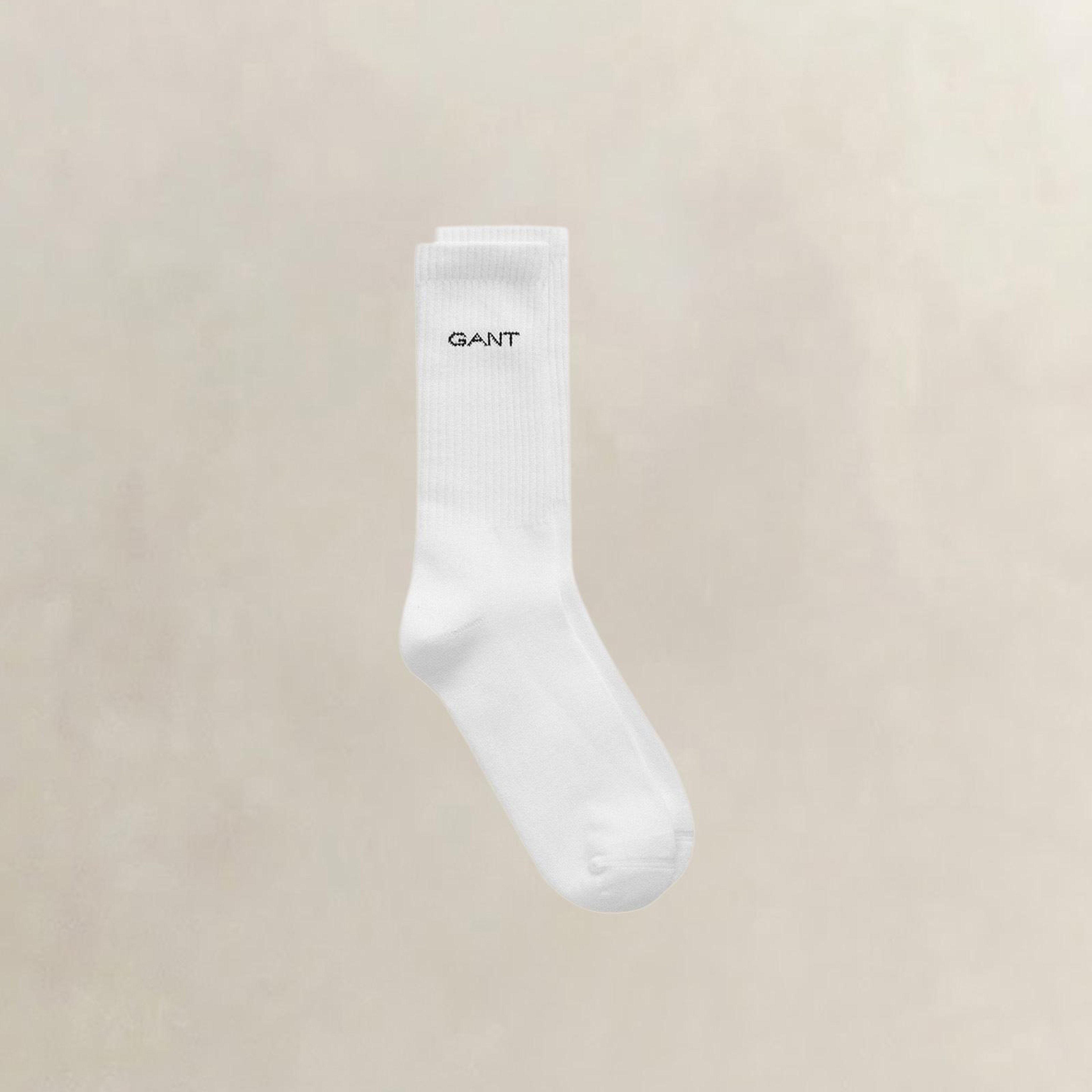 GANT Unisex Beyaz Spor Çorap