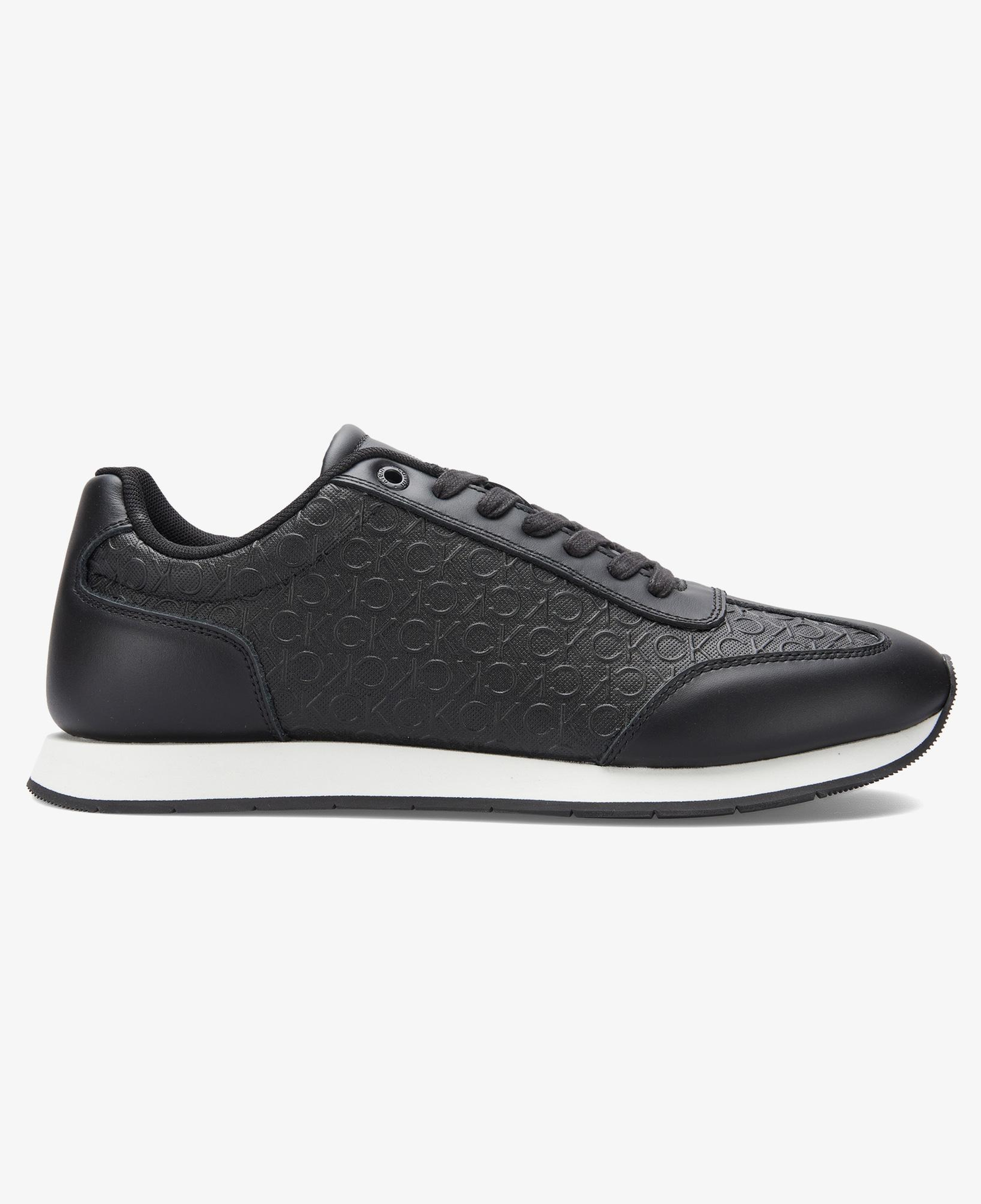 Calvin Klein Low Top Lace Up  Erkek Siyah Sneaker