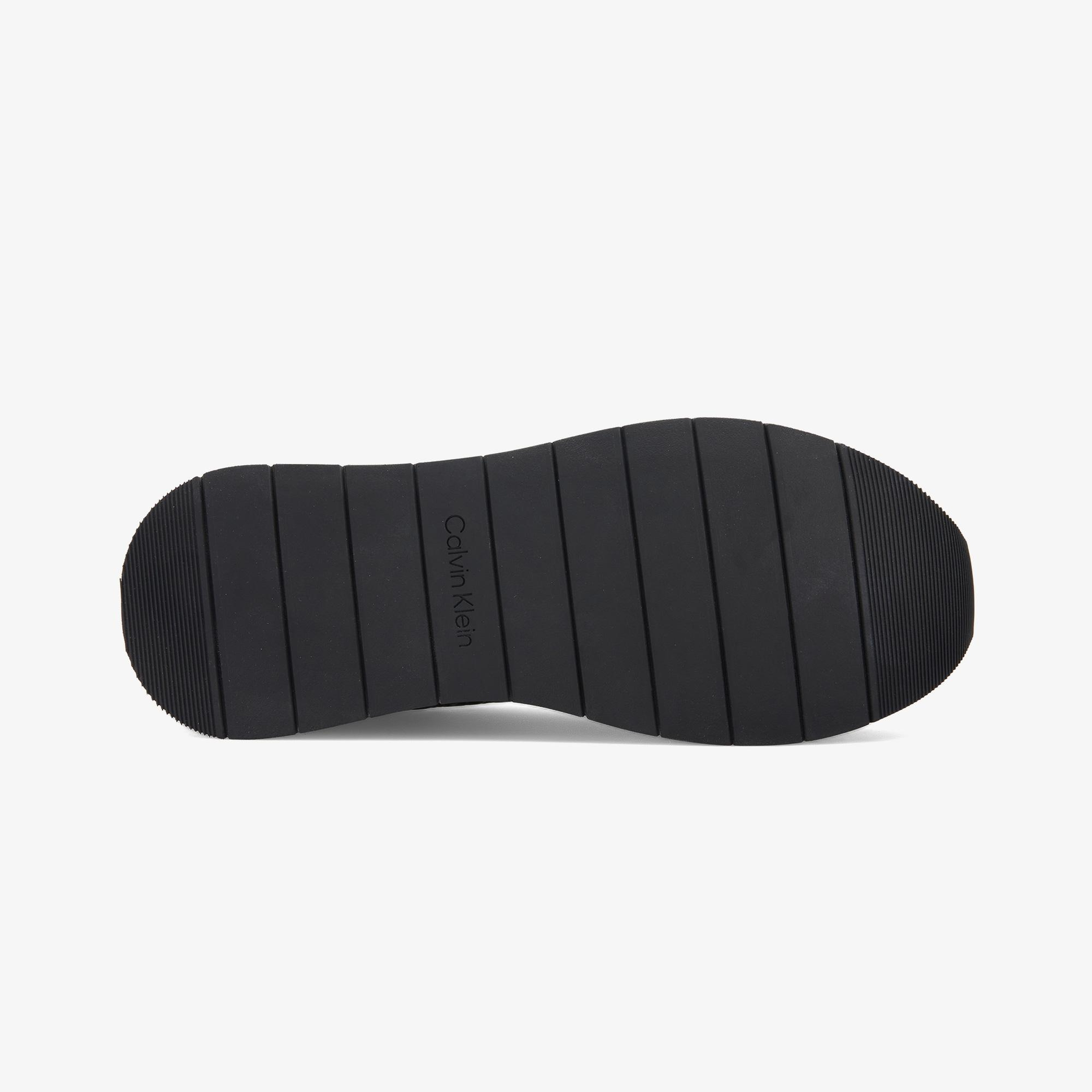 Calvin Klein Low Top Lace Up Erkek Siyah Sneaker