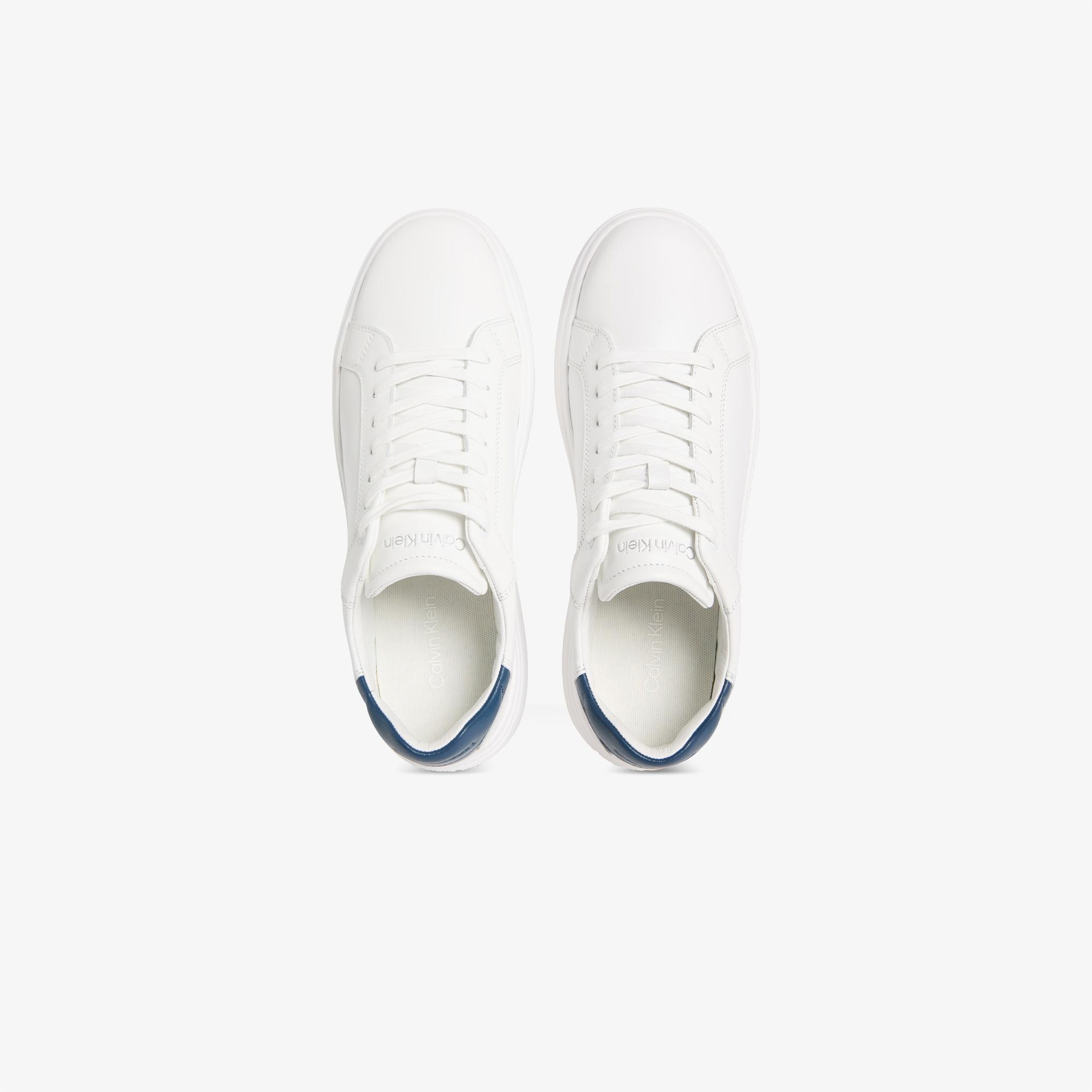Calvin Klein Low Top Lace Up Erkek Siyah Sneaker