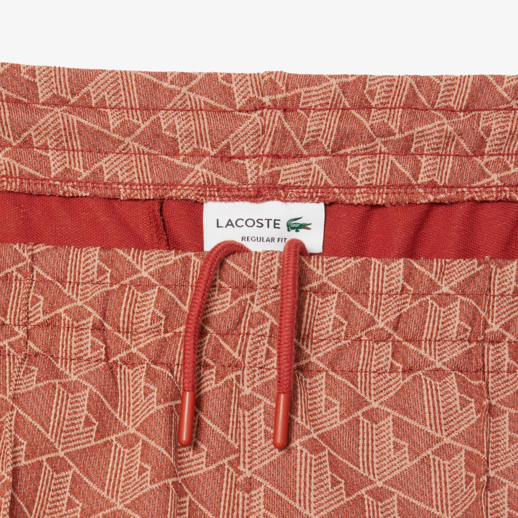 Lacoste Paris Monogram Erkek Kahverengi Eşofman Altı