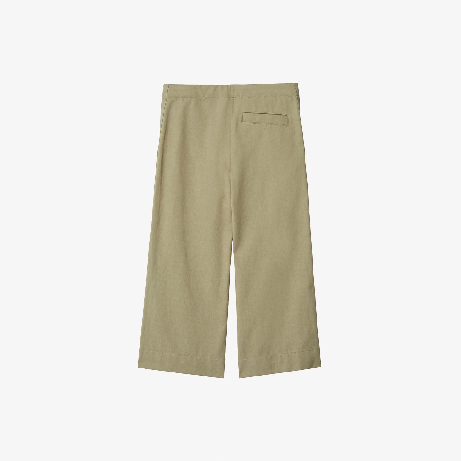 Burberry Çocuk Haki Pantolon
